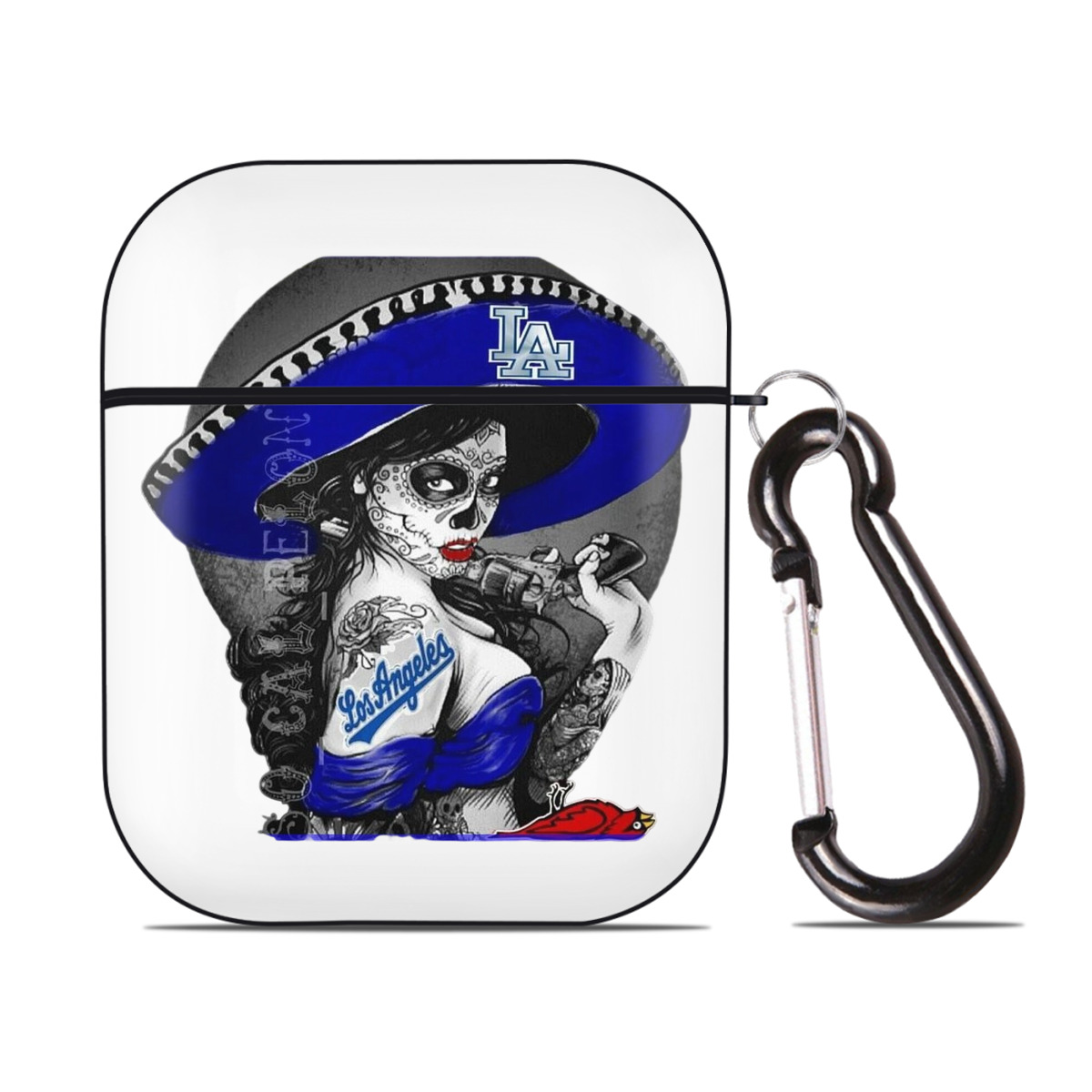  AirPods 2 Case Hard Shell Black, Flexible PC Material, Precise Cutouts, Full Protection, Anti-Fingerprint, Washable, Includes Keychain – Durable & Slim Design