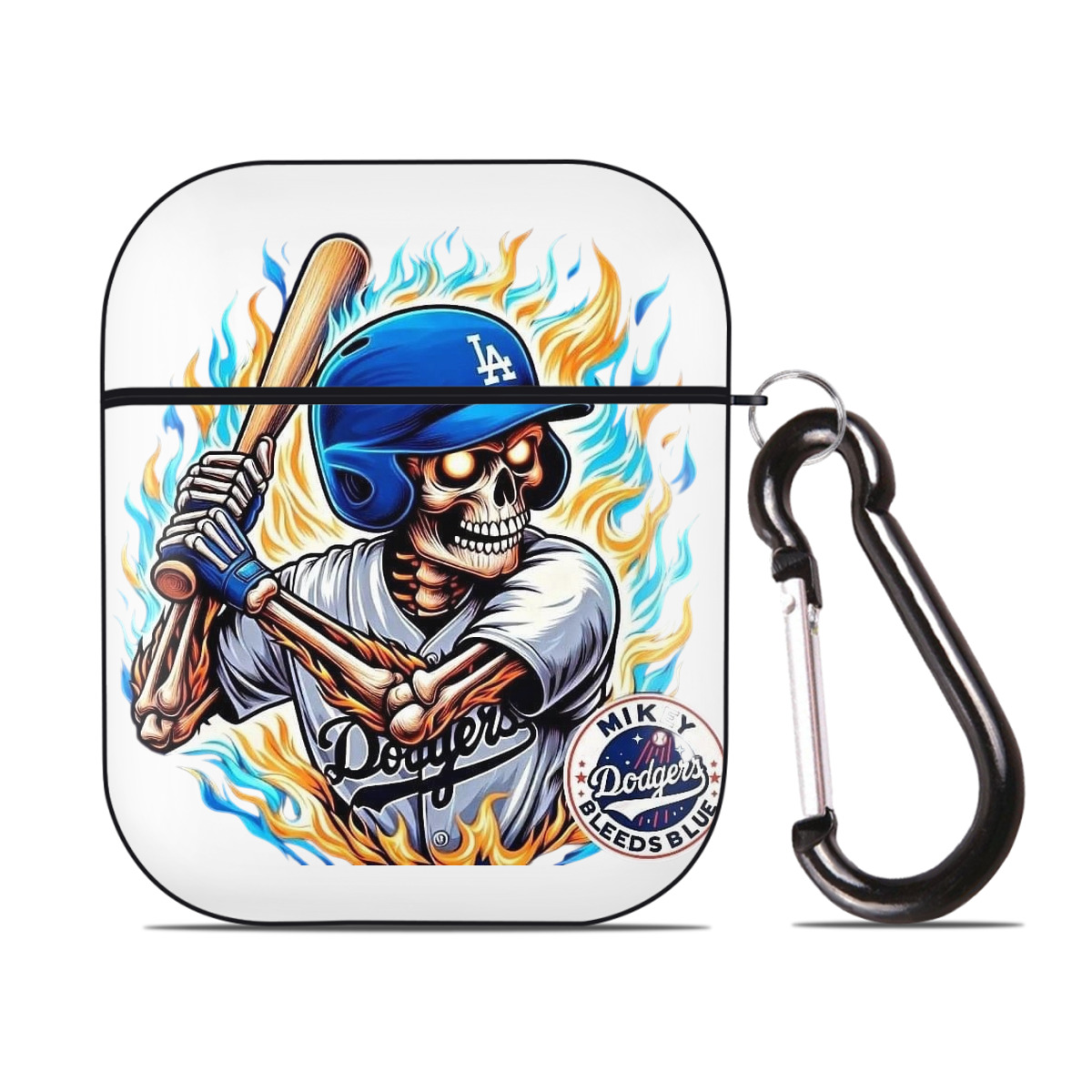  AirPods 2 Case Hard Shell Black, Flexible PC Material, Precise Cutouts, Full Protection, Anti-Fingerprint, Washable, Includes Keychain – Durable & Slim Design