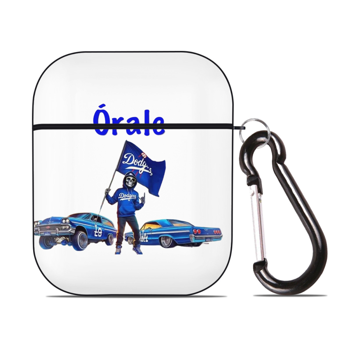  AirPods 2 Case Hard Shell Black, Flexible PC Material, Precise Cutouts, Full Protection, Anti-Fingerprint, Washable, Includes Keychain – Durable & Slim Design