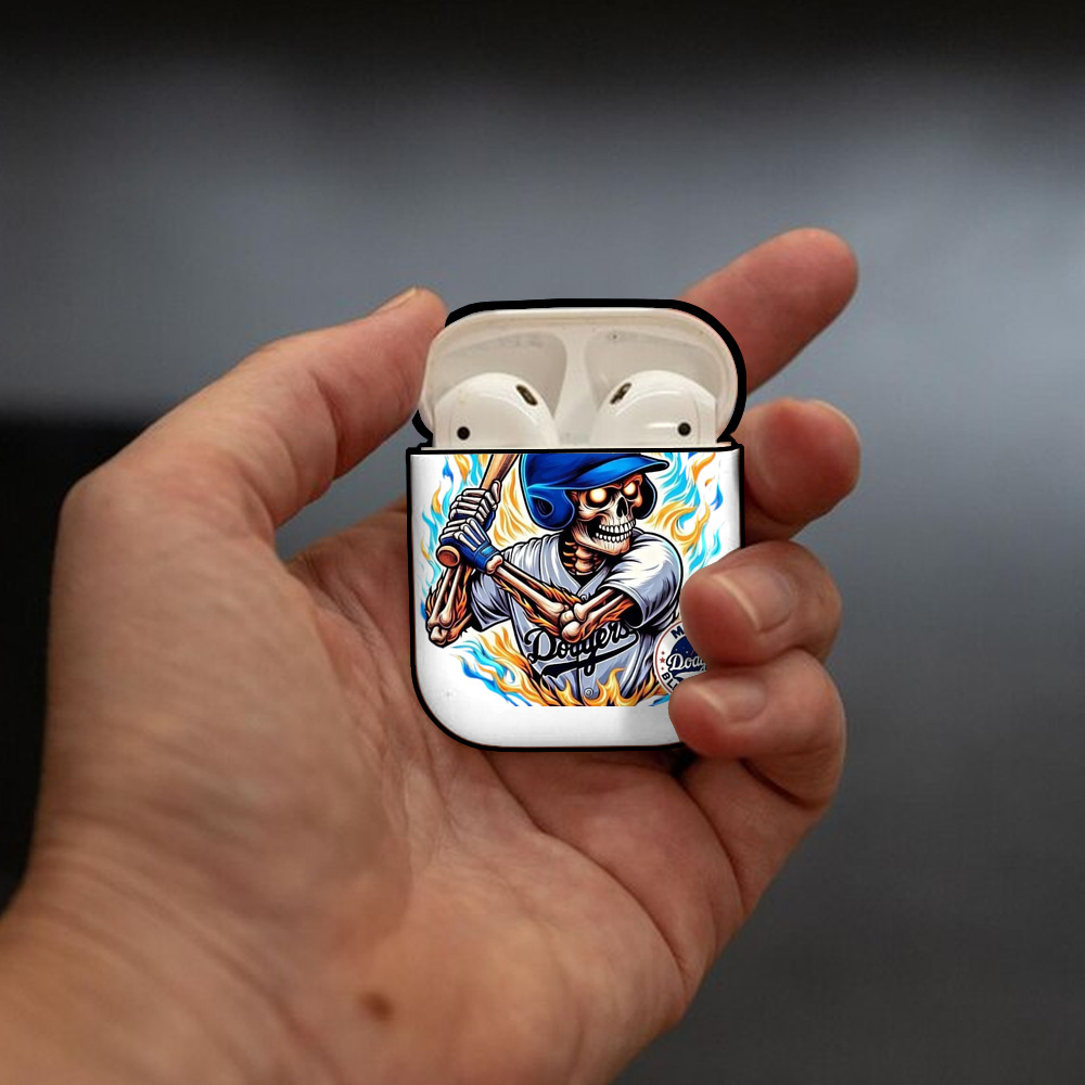  AirPods 2 Case Hard Shell Black, Flexible PC Material, Precise Cutouts, Full Protection, Anti-Fingerprint, Washable, Includes Keychain – Durable & Slim Design