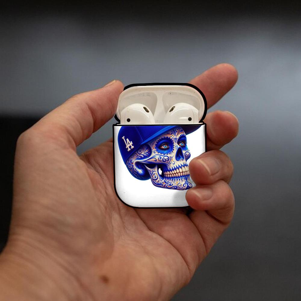  AirPods 2 Case Hard Shell Black, Flexible PC Material, Precise Cutouts, Full Protection, Anti-Fingerprint, Washable, Includes Keychain – Durable & Slim Design