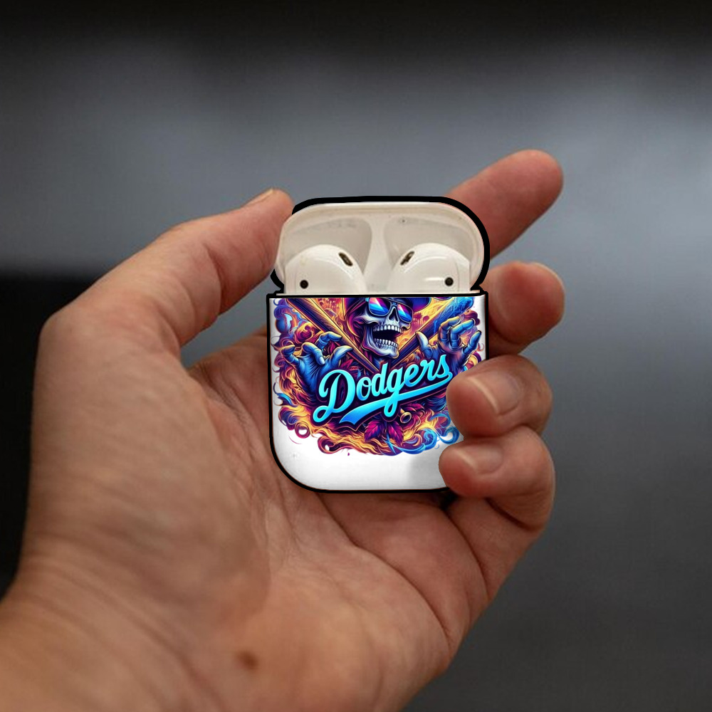  AirPods 2 Case Hard Shell Black, Flexible PC Material, Precise Cutouts, Full Protection, Anti-Fingerprint, Washable, Includes Keychain – Durable & Slim Design