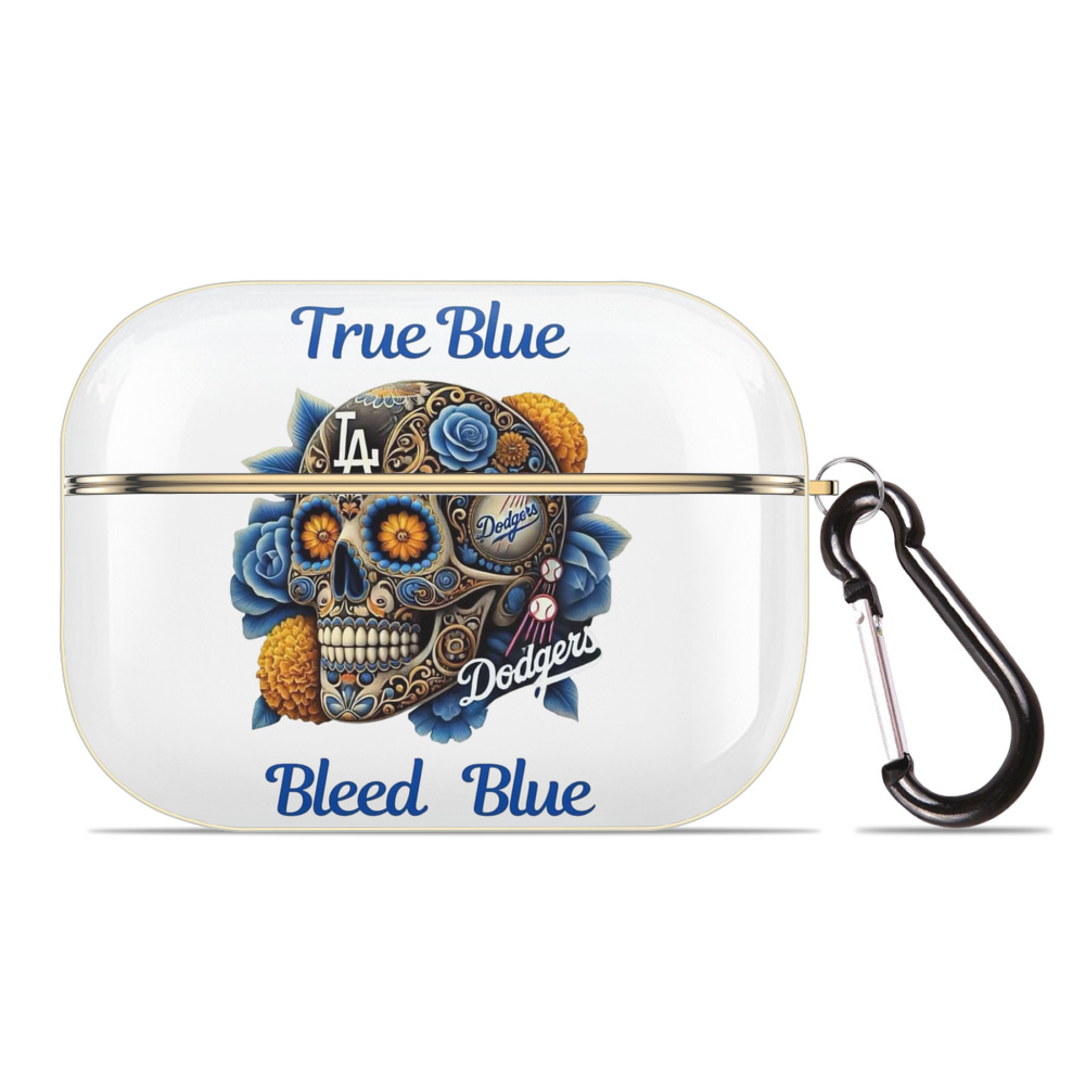  Luxury Gold AirPods Pro Case With Keychain, Flexible PC Material, Full Protection, Precise Cutouts, Anti-Fingerprint, Washable, Durable Design