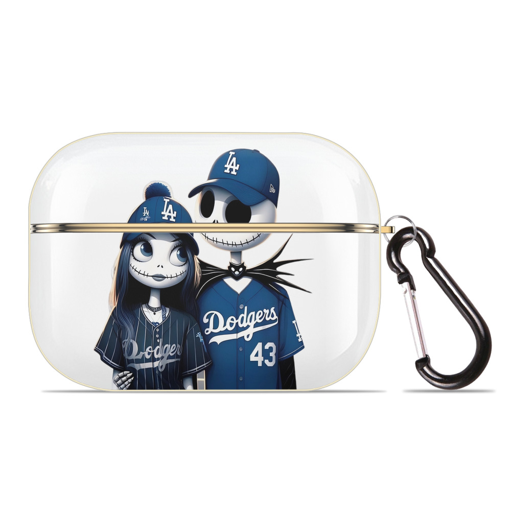  Luxury Gold AirPods Pro Case With Keychain, Flexible PC Material, Full Protection, Precise Cutouts, Anti-Fingerprint, Washable, Durable Design