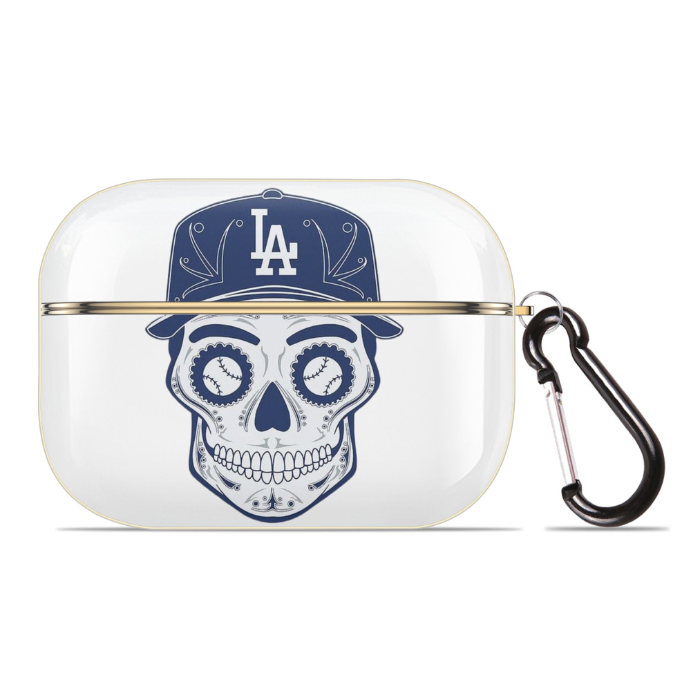  Luxury Gold AirPods Pro Case With Keychain, Flexible PC Material, Full Protection, Precise Cutouts, Anti-Fingerprint, Washable, Durable Design