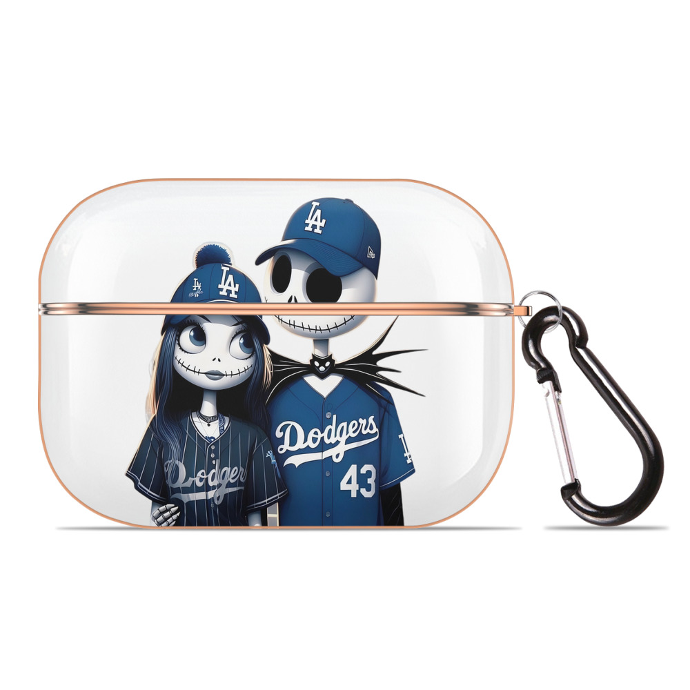  AirPods Pro Protective Case Rose Gold, Flexible PC Material, Precise Fit, Anti-Slip Cover, Full Protection, Fingerprint Resistant, Washable With Keychain