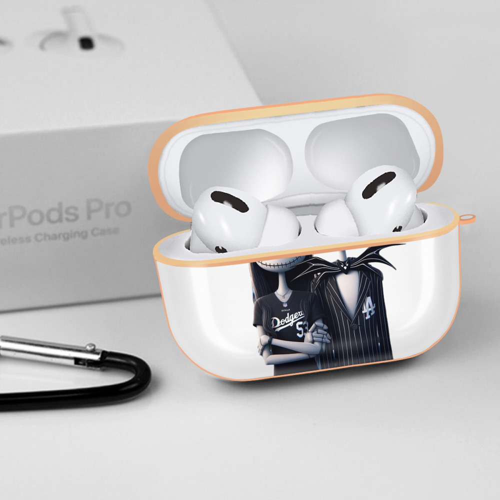  AirPods Pro Protective Case Rose Gold, Flexible PC Material, Precise Fit, Anti-Slip Cover, Full Protection, Fingerprint Resistant, Washable With Keychain