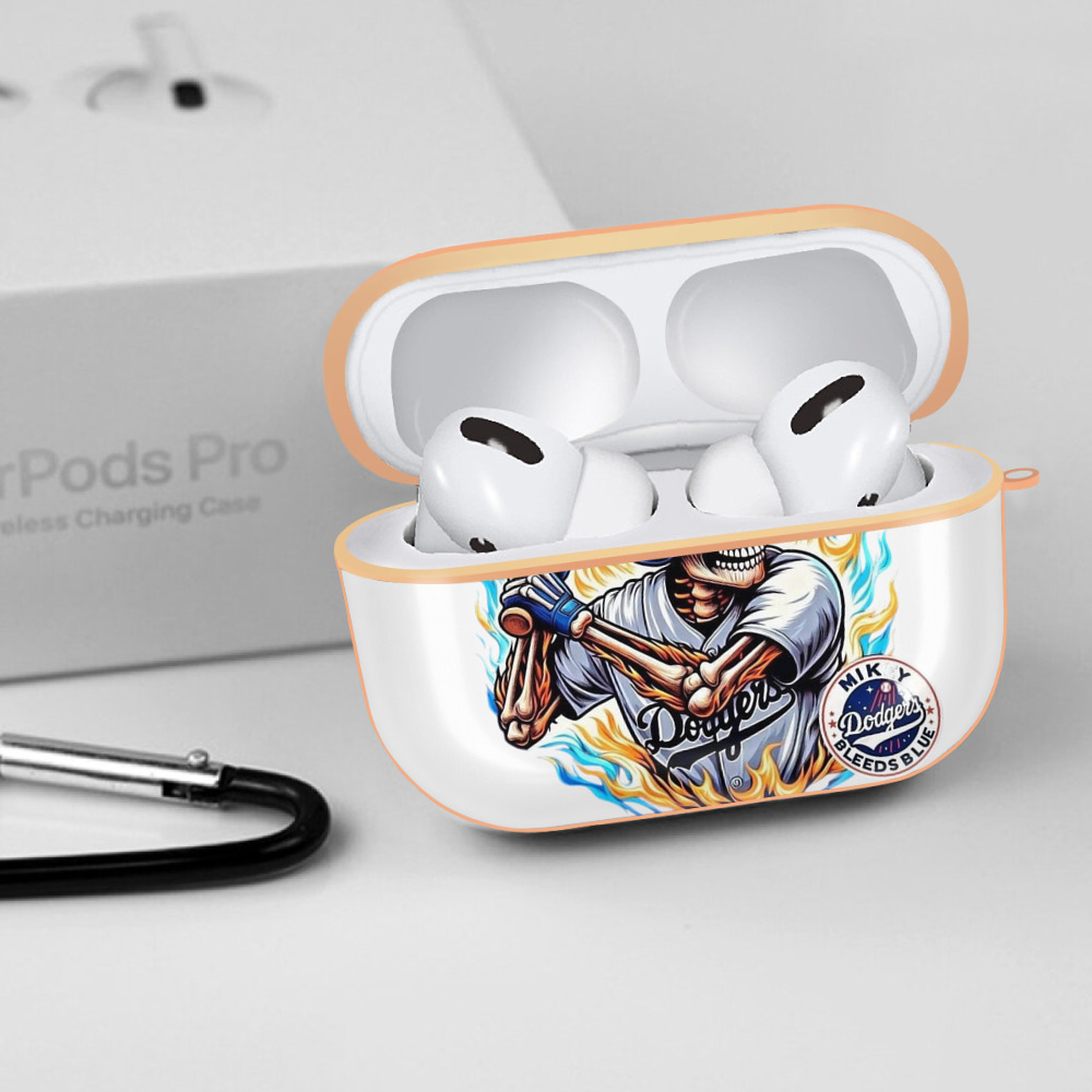  AirPods Pro Protective Case Rose Gold, Flexible PC Material, Precise Fit, Anti-Slip Cover, Full Protection, Fingerprint Resistant, Washable With Keychain