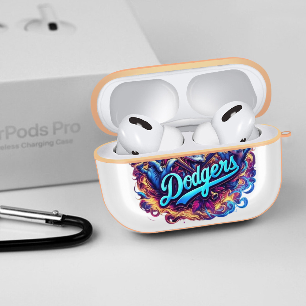  AirPods Pro Protective Case Rose Gold, Flexible PC Material, Precise Fit, Anti-Slip Cover, Full Protection, Fingerprint Resistant, Washable With Keychain