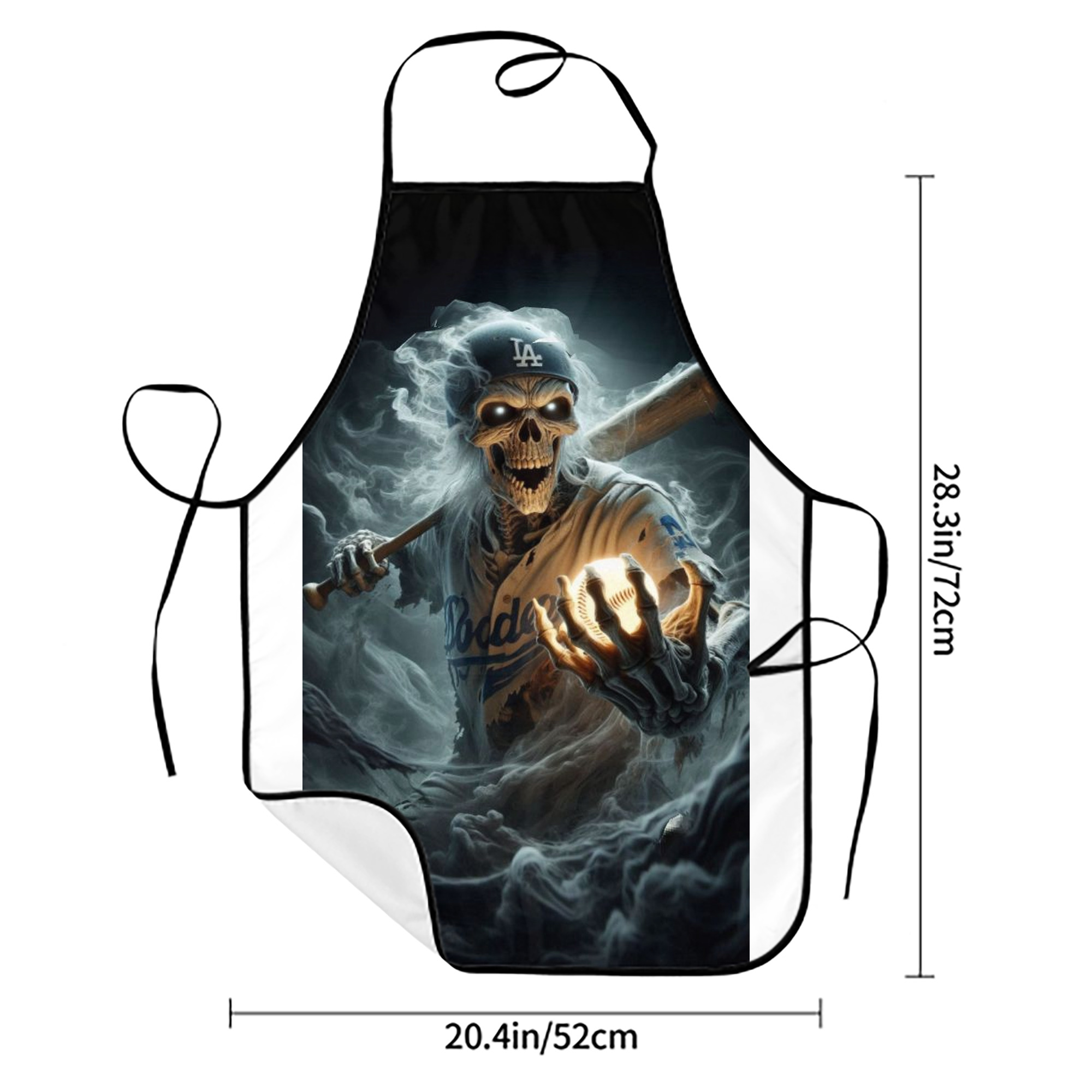  Stain-Resistant Polyester Apron With Pocket – Full Print, Waterproof, Anti-Wrinkle, Anti-Pilling – Ideal For Kitchen, BBQ, Restaurant, Salon & More