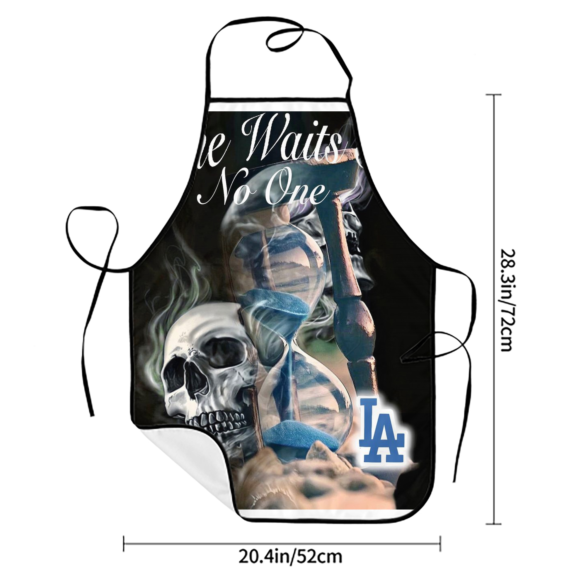  Stain-Resistant Polyester Apron With Pocket – Full Print, Waterproof, Anti-Wrinkle, Anti-Pilling – Ideal For Kitchen, BBQ, Restaurant, Salon & More