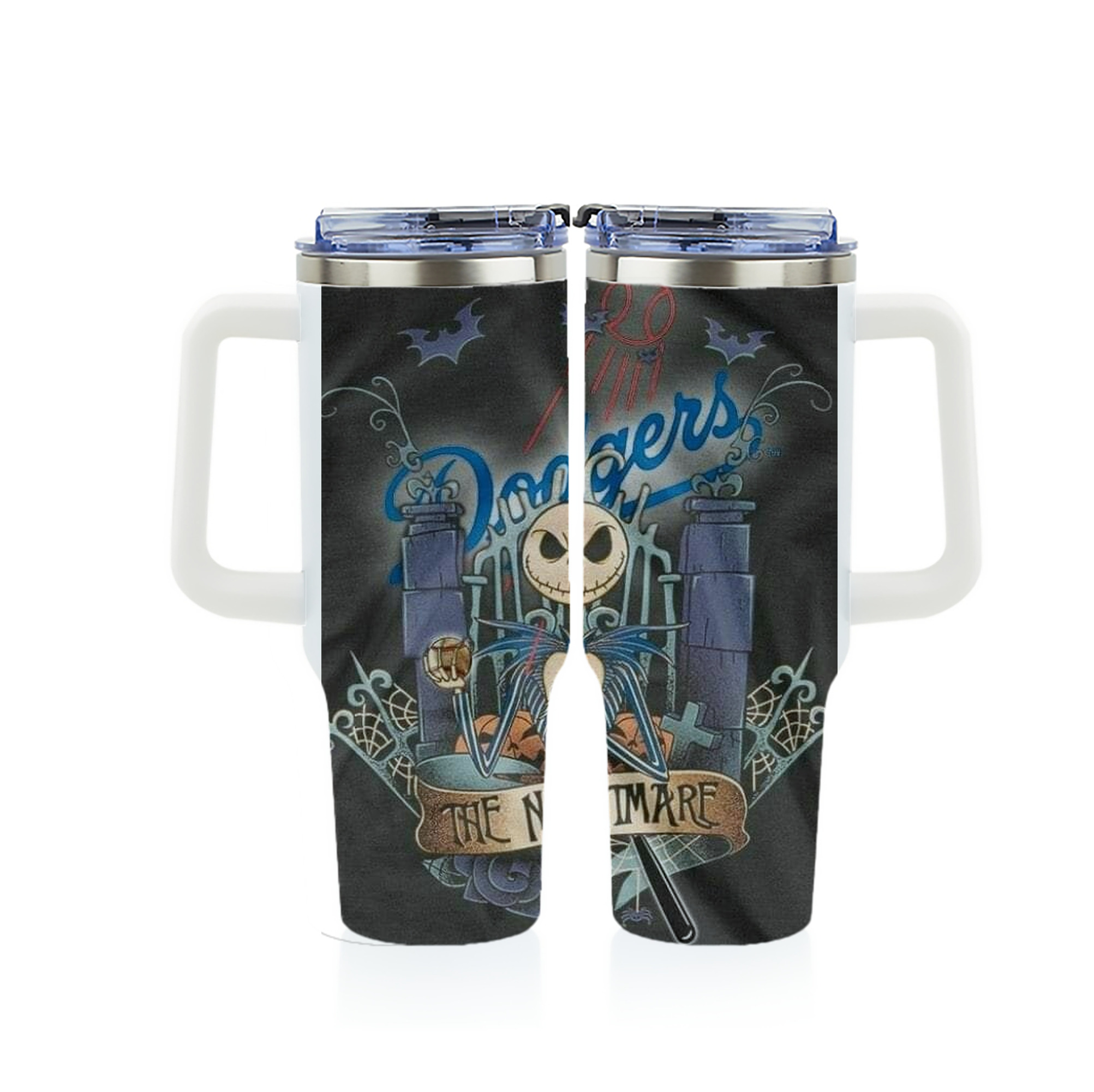  40oz Full Wrap Car Tumbler – Durable Stainless Steel Travel Mug With Vibrant UV Print – Double Wall Insulated, Fits Most Car Cup Holders