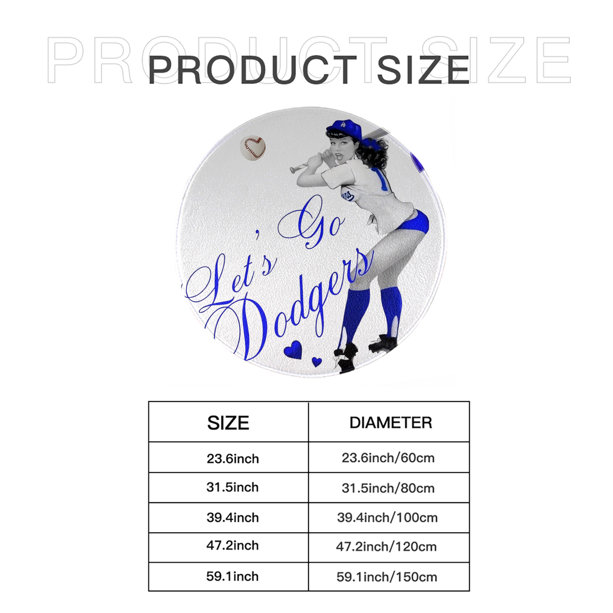  Round Floor Mat – Soft Flannel & High-Density Sponge Core – Non-Slip Dot Backing – Durable Stitched Edges – Quick-Dry & Breathable – Perfect For Home, Bathroom & Living Room