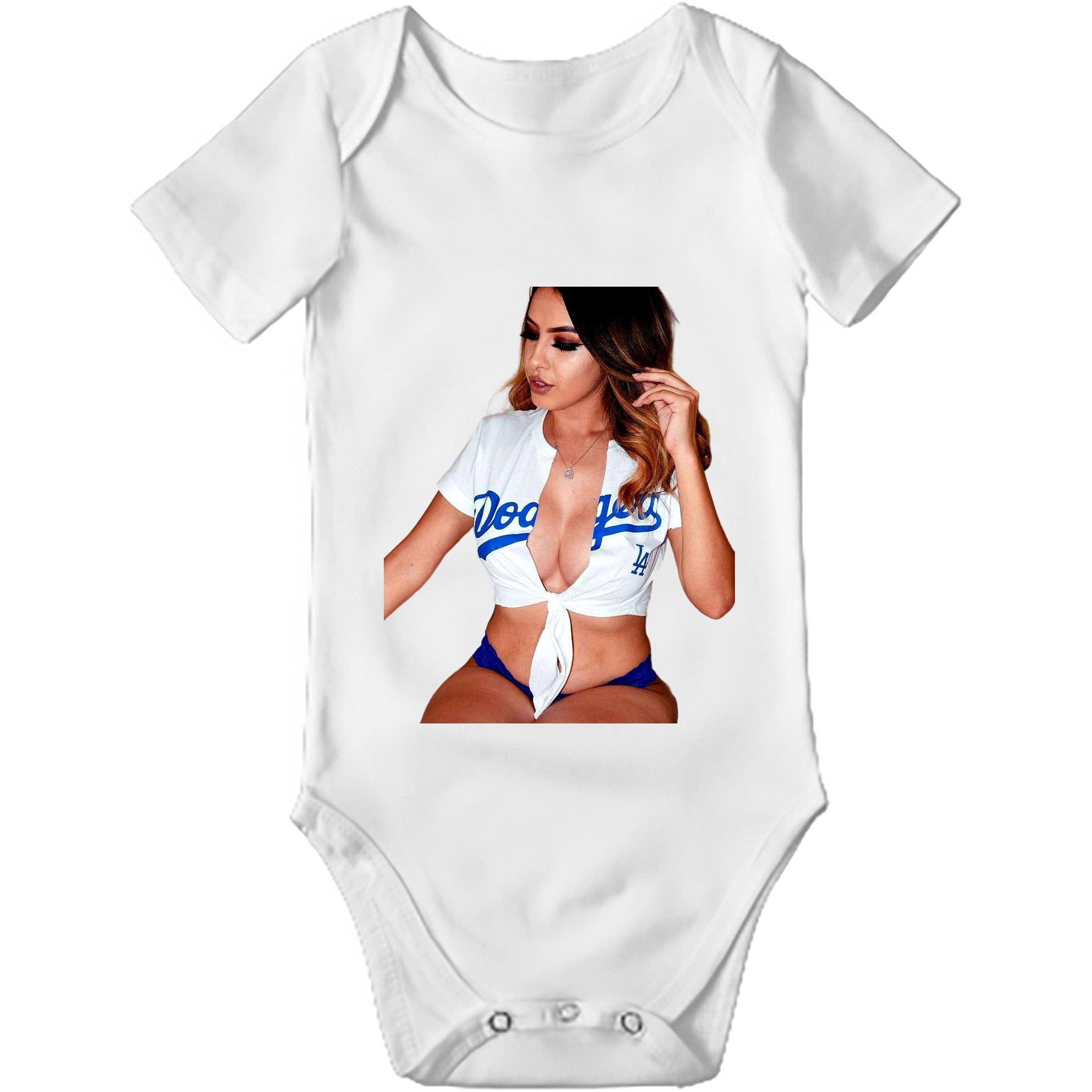  Baby Short Sleeve Romper – 100% Cotton Soft & Breathable Digital Print Onesie With Easy Snap Closure And Envelope Shoulder – Comfortable For Daily Wear & Travel