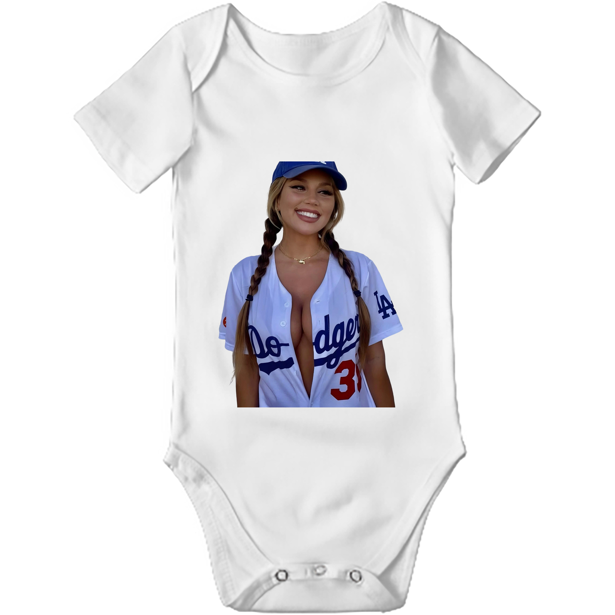  Baby Short Sleeve Romper – 100% Cotton Soft & Breathable Digital Print Onesie With Easy Snap Closure And Envelope Shoulder – Comfortable For Daily Wear & Travel