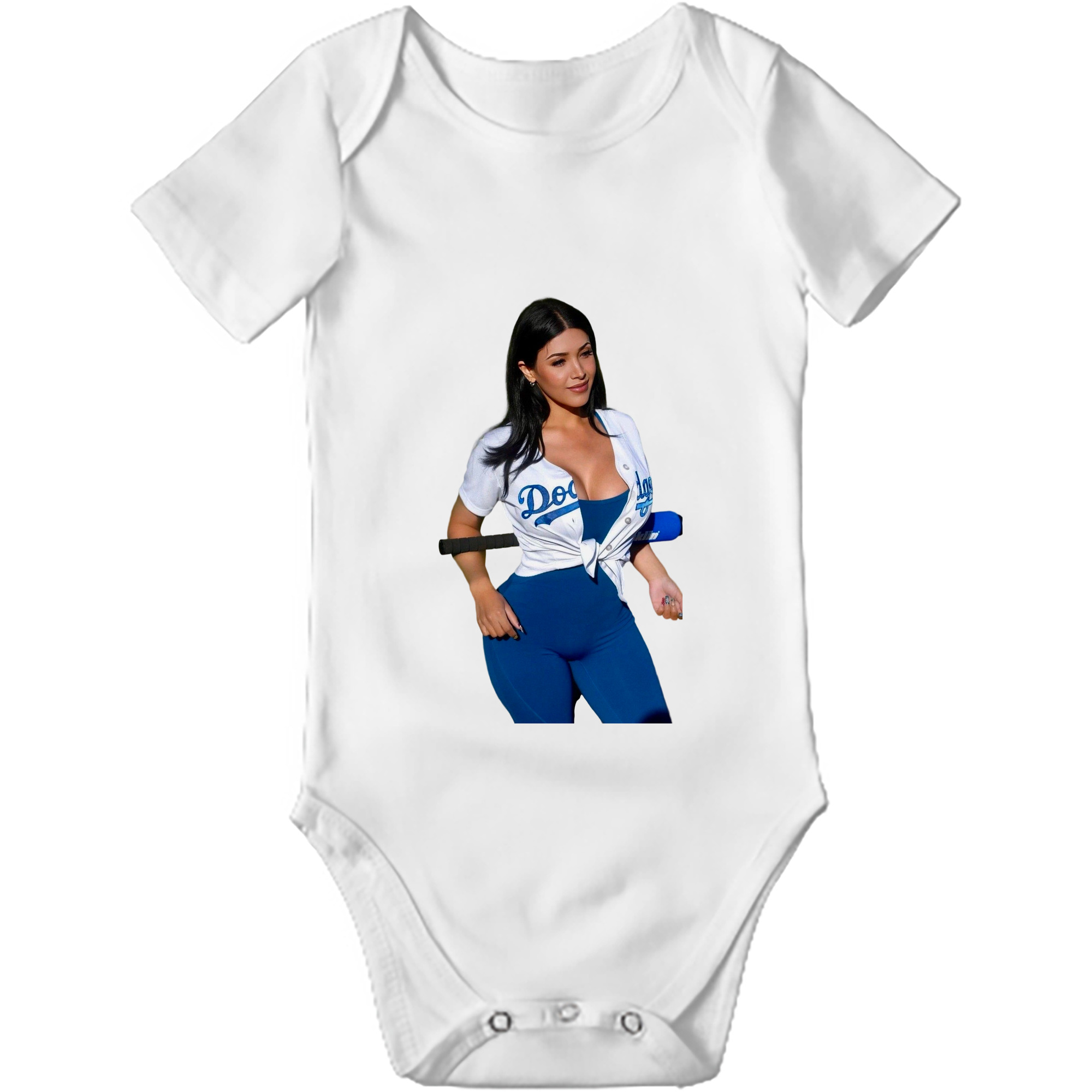  Baby Short Sleeve Romper – 100% Cotton Soft & Breathable Digital Print Onesie With Easy Snap Closure And Envelope Shoulder – Comfortable For Daily Wear & Travel