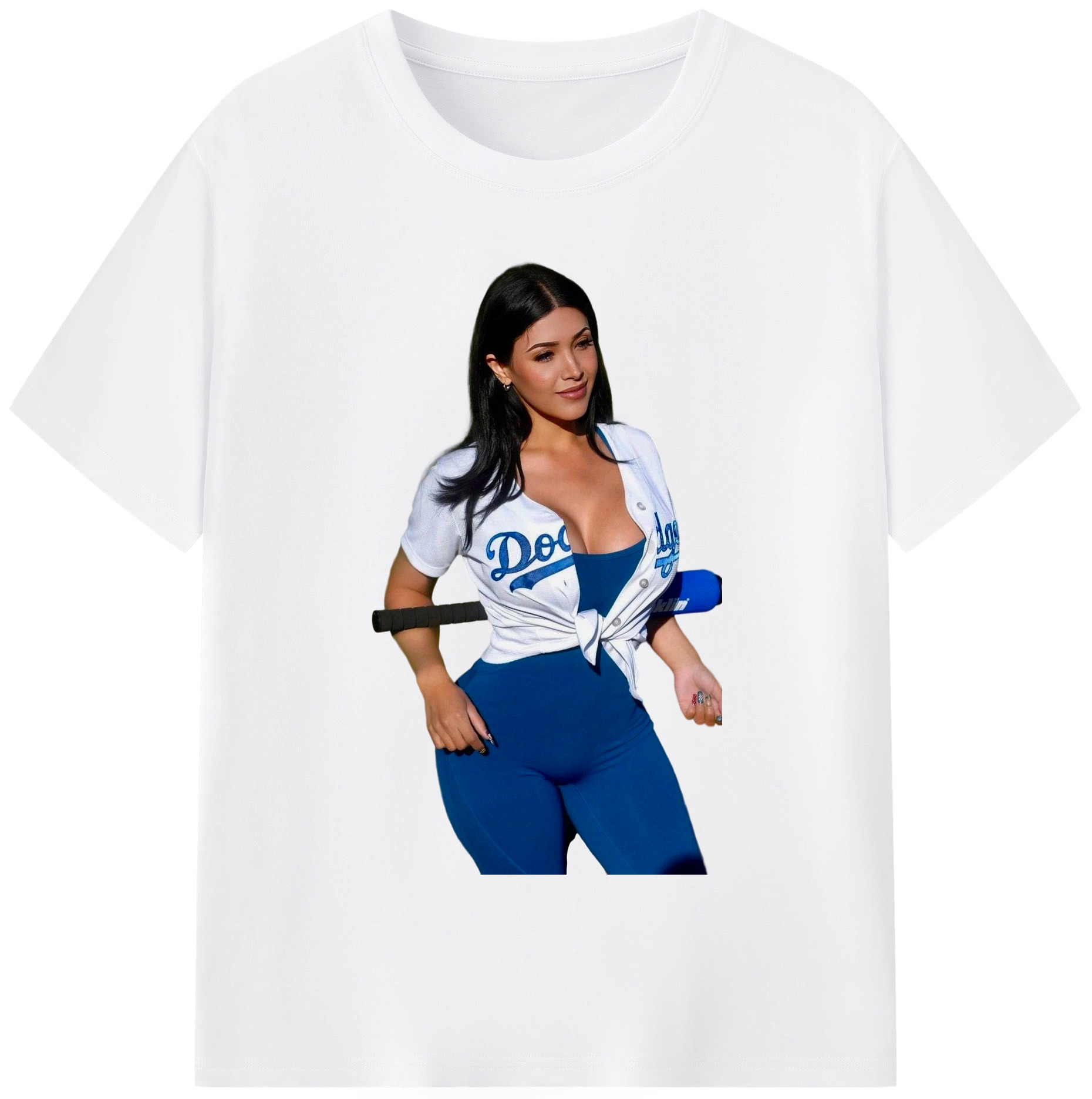  180g Cotton T-Shirt With Front Heat Transfer Print – Soft, Lightweight, Fitted Design – Comfortable Casual Wear For Sports & Everyday Use