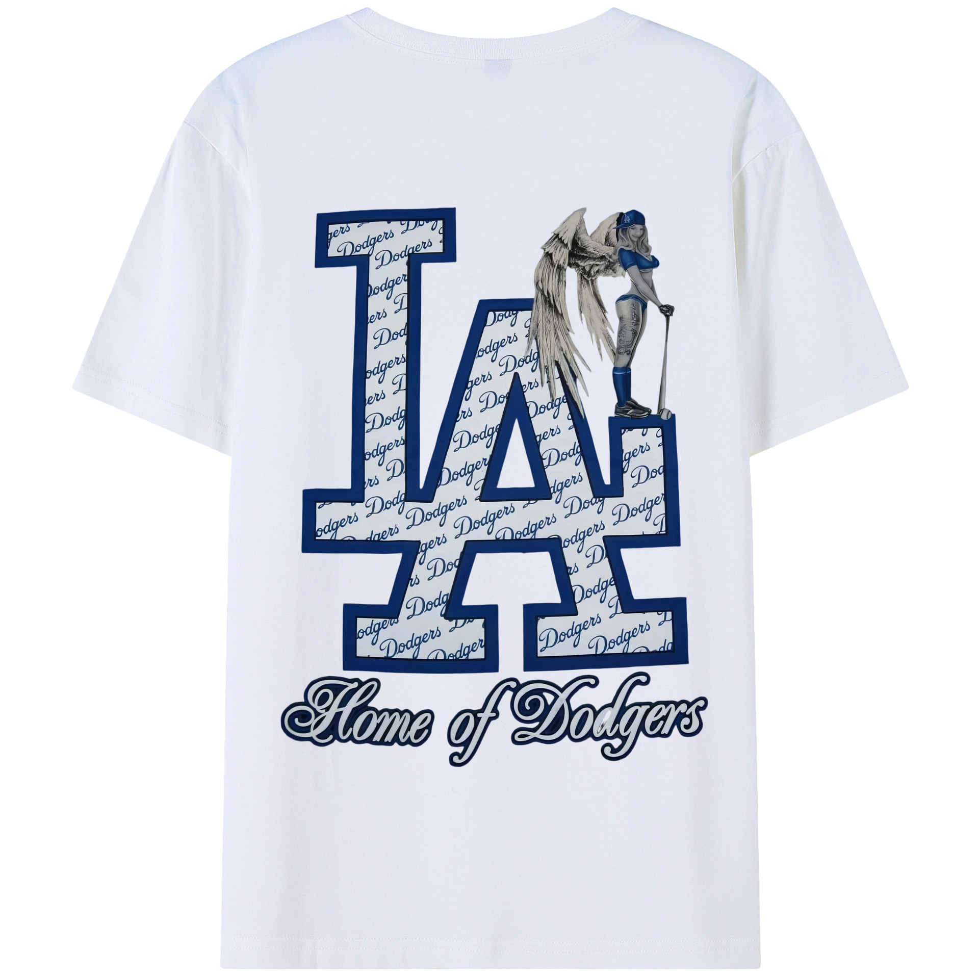  180g Combed Cotton T-Shirt With Back Heat Transfer Print – Soft, Lightweight, Fitted Design – Stylish Casual Wear For Sports & Everyday Use