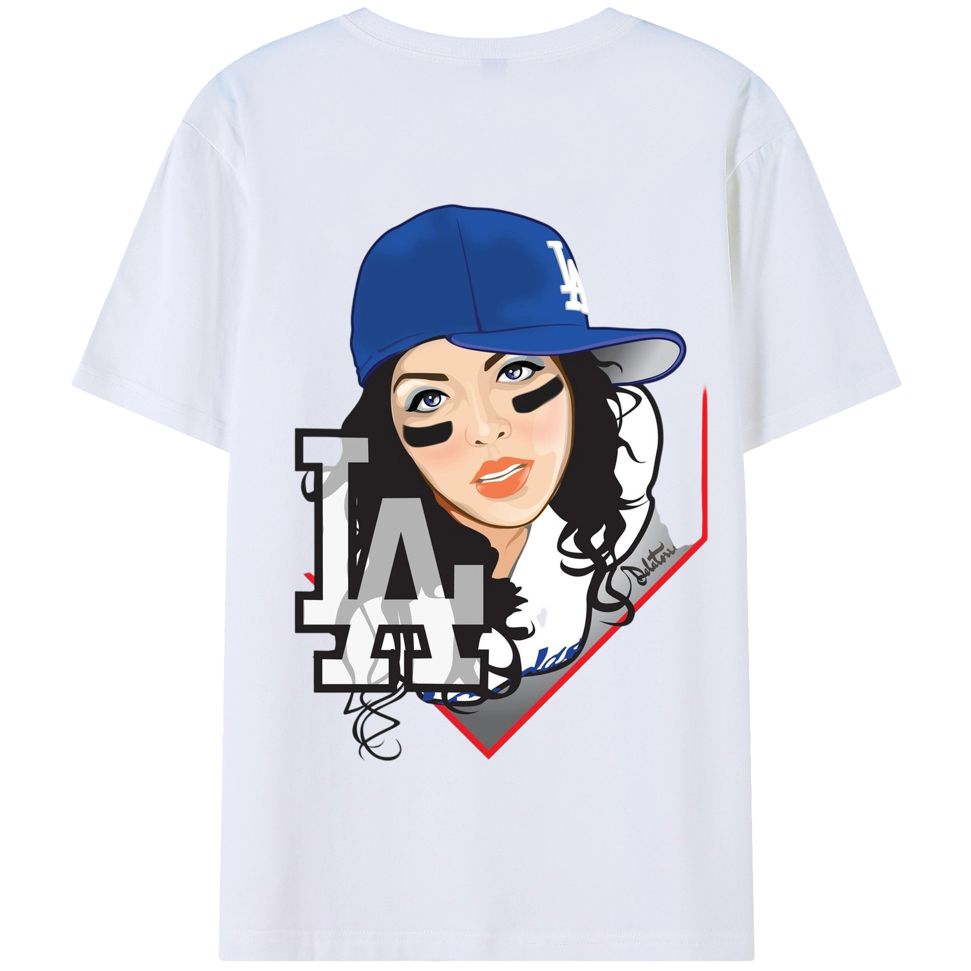  180g Combed Cotton T-Shirt With Back Heat Transfer Print – Soft, Lightweight, Fitted Design – Stylish Casual Wear For Sports & Everyday Use