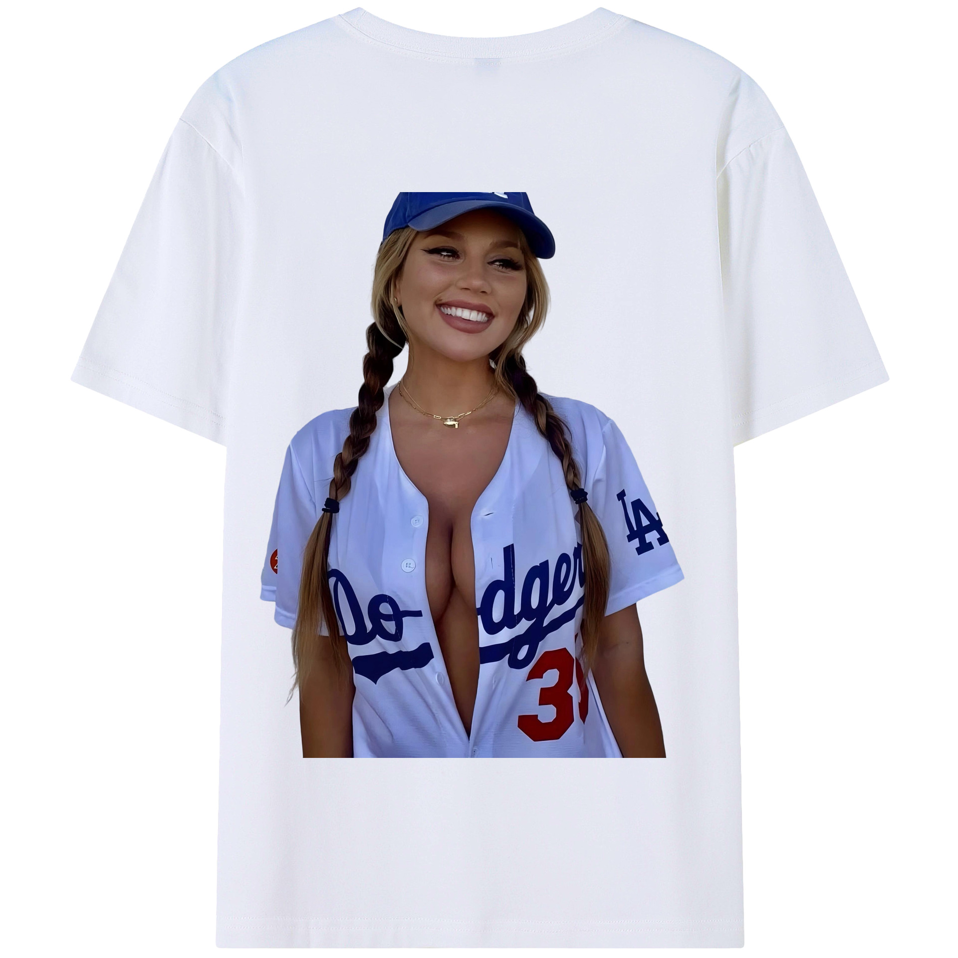  180g Combed Cotton T-Shirt With Back Heat Transfer Print – Soft, Lightweight, Fitted Design – Stylish Casual Wear For Sports & Everyday Use