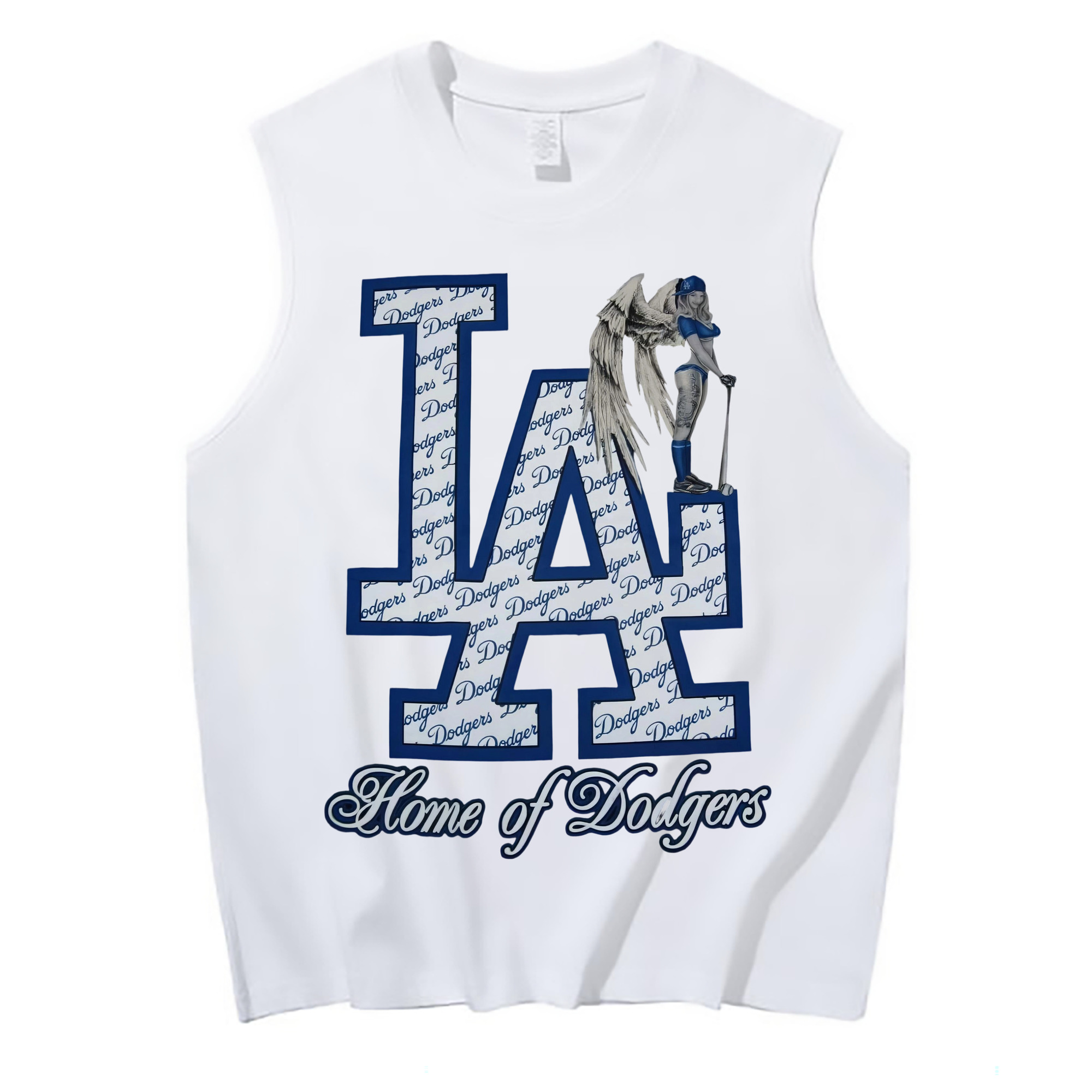  210g Combed Cotton Tank Top With Front Heat Transfer Print – Soft, Lightweight, Fitted Design – Stylish & Comfortable Casual Wear For Sports & Everyday Use