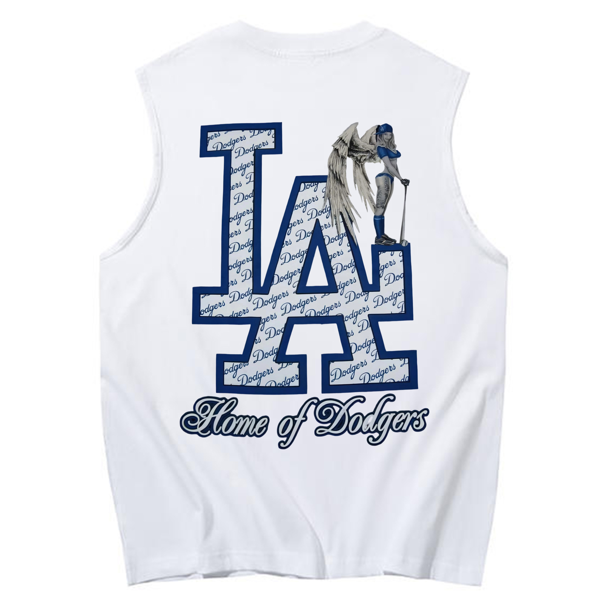  230g Pure Cotton Tank Top With Back Heat Transfer Print – Soft, Lightweight, Fitted Design – Stylish & Comfortable Casual Wear For Sports & Everyday Use