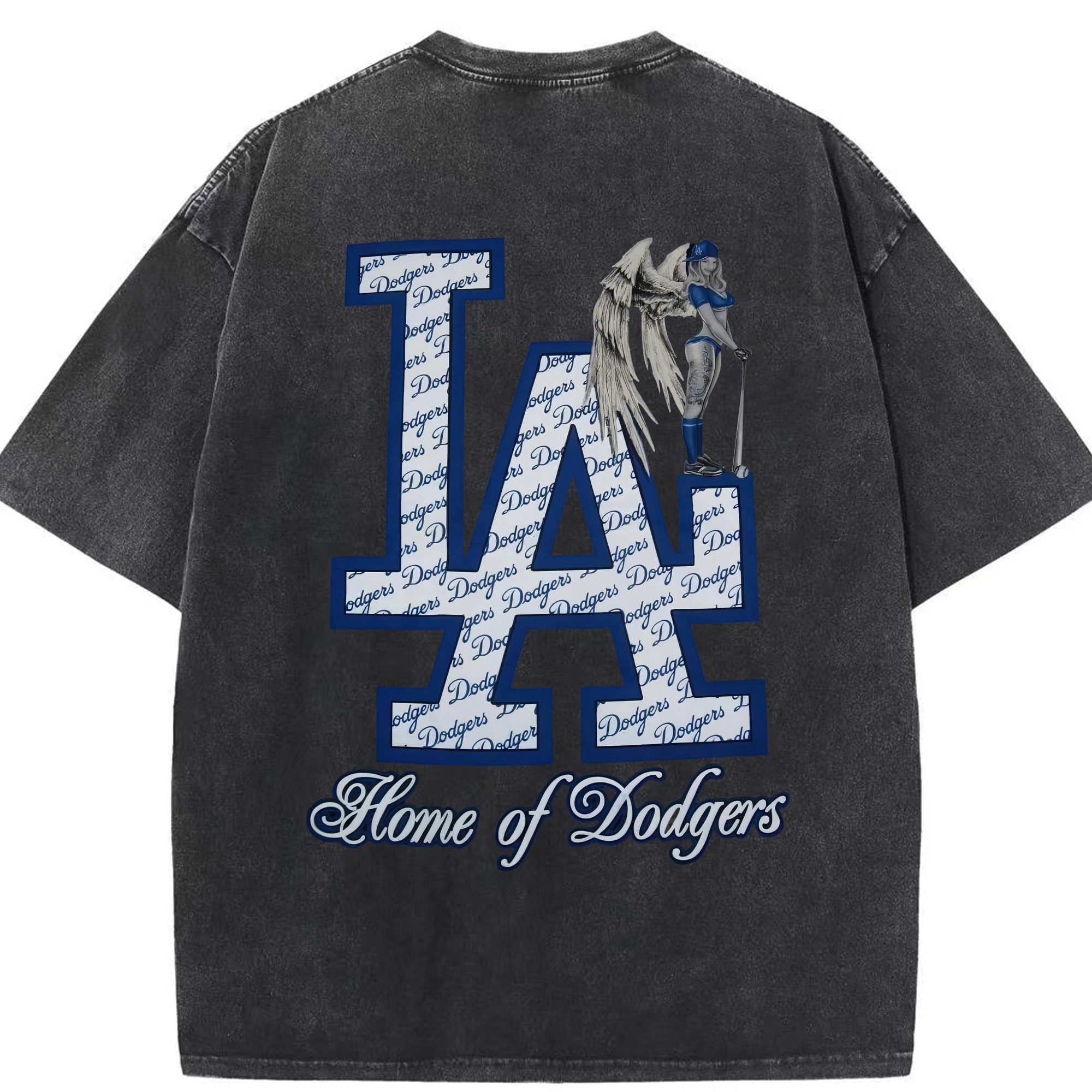  Washed Vintage 230g Cotton Oversized T-Shirt With Back Heat Transfer Print – Soft, Lightweight & Stylish – Comfortable Casual Wear For Sports & Everyday Use