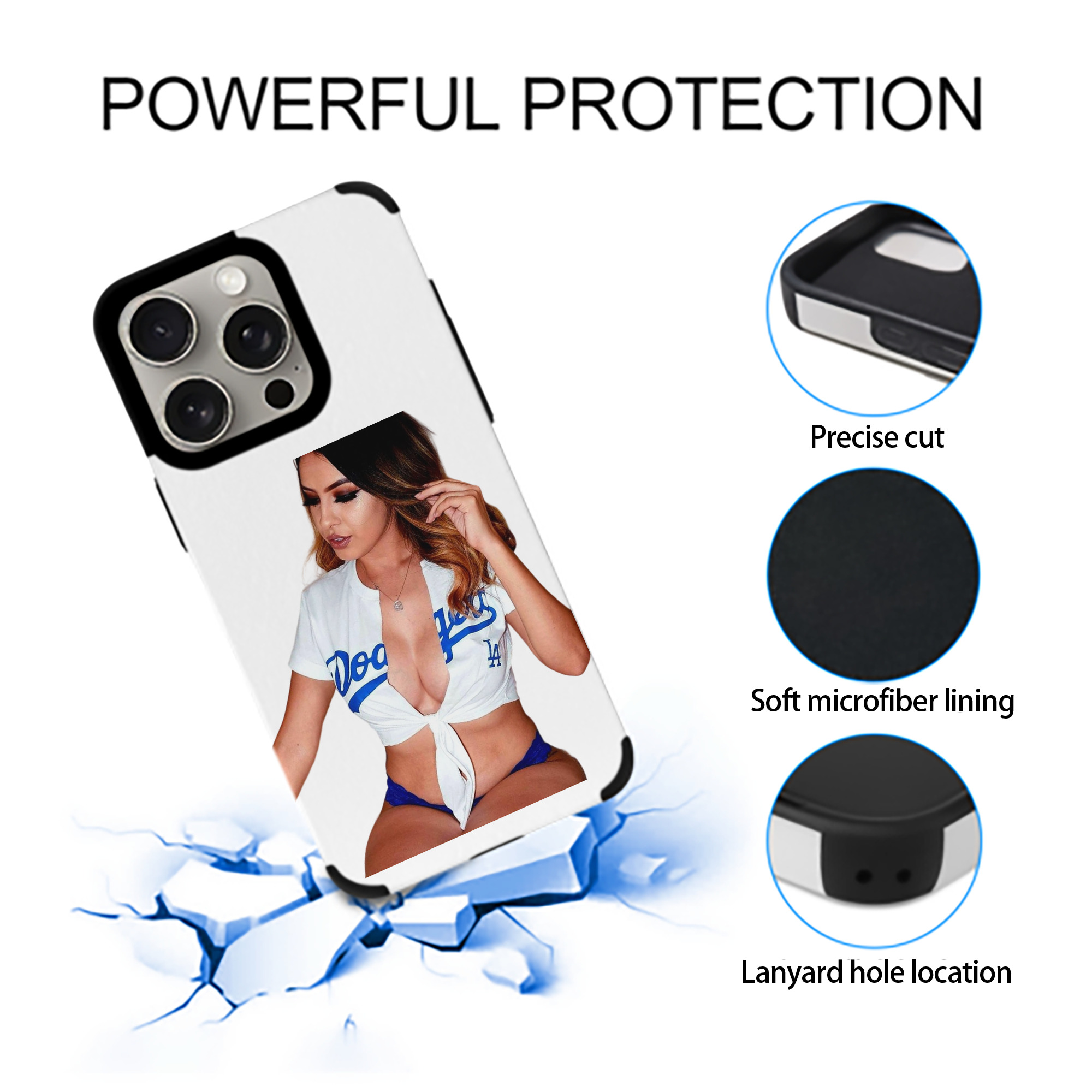  IPhone 15 Pro Max PU Leather Case – Soft Lining, 360° Protection – Precise Fit, 3D Buttons, Easy Charging – Anti-Yellowing, Easy To Clean