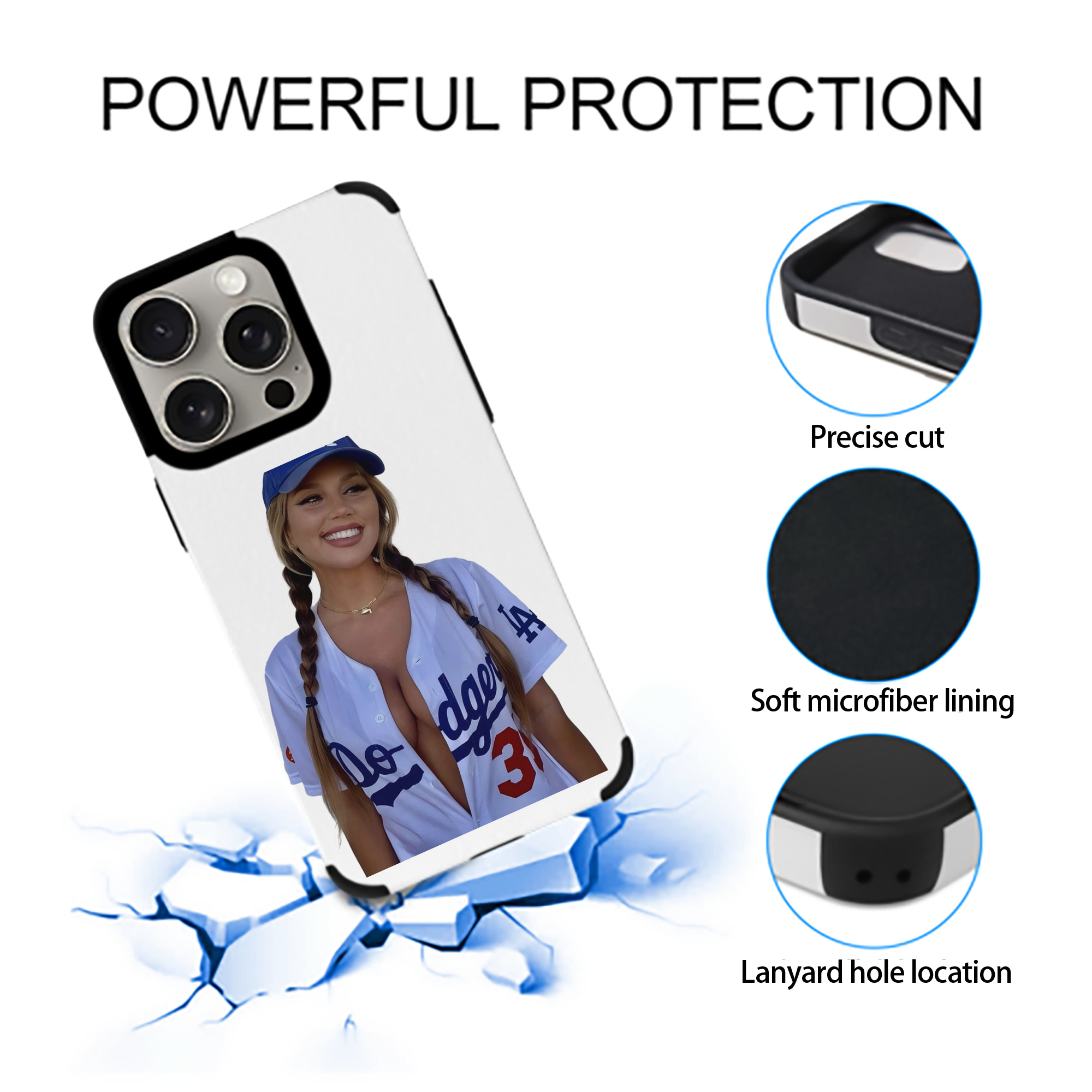  IPhone 15 Pro Max PU Leather Case – Soft Lining, 360° Protection – Precise Fit, 3D Buttons, Easy Charging – Anti-Yellowing, Easy To Clean