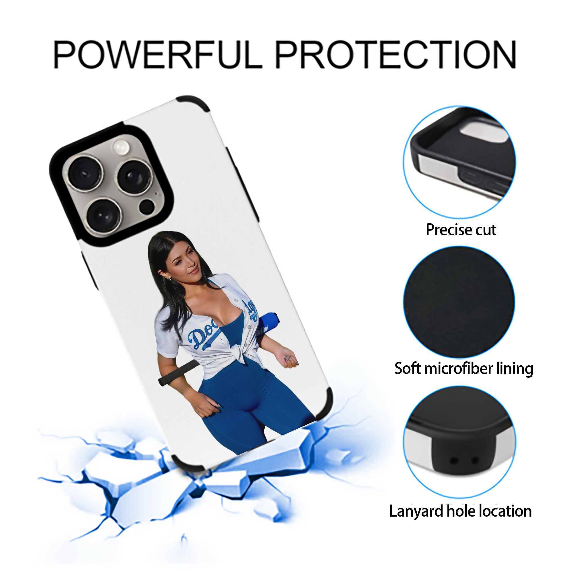  IPhone 15 Pro Max PU Leather Case – Soft Lining, 360° Protection – Precise Fit, 3D Buttons, Easy Charging – Anti-Yellowing, Easy To Clean