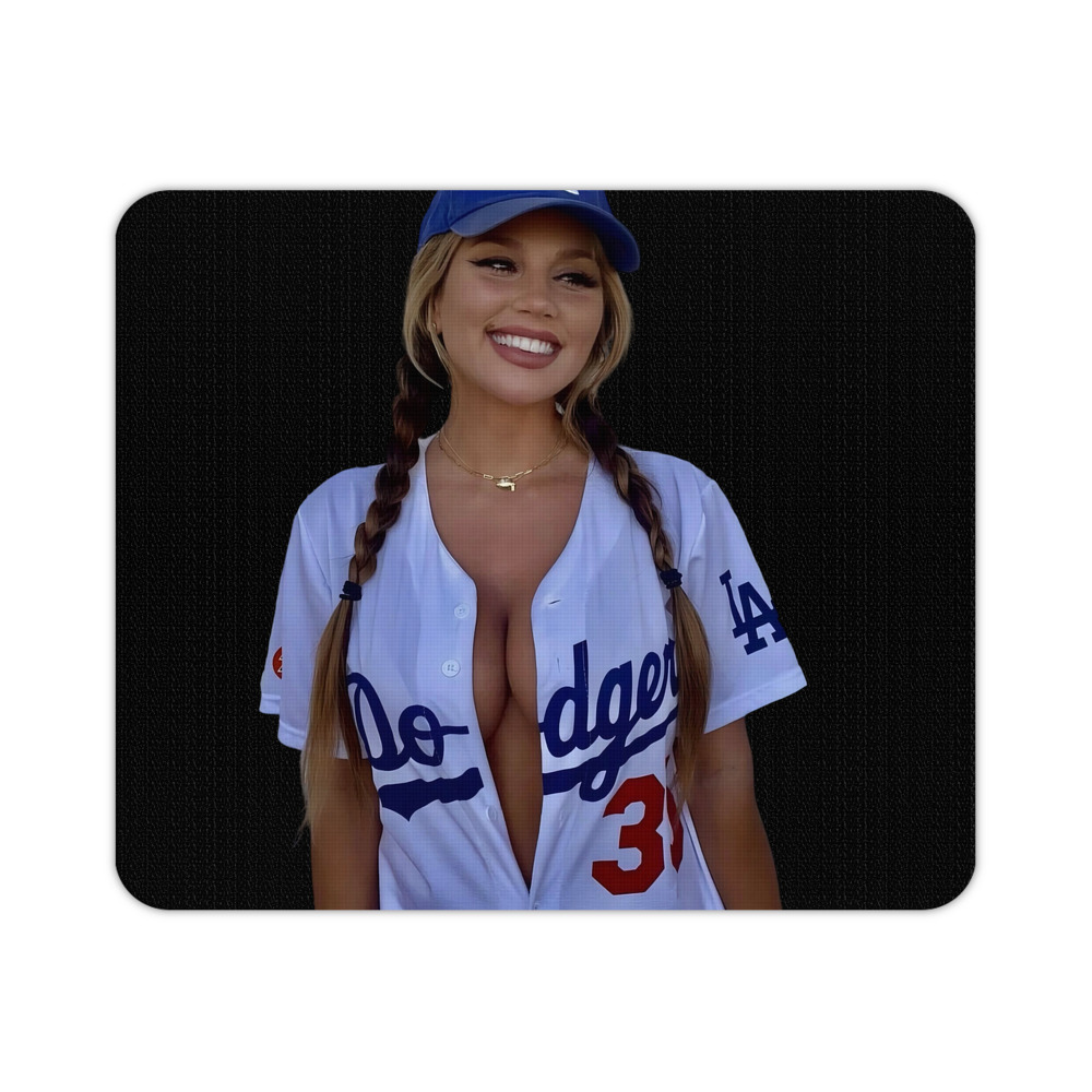  Durable Rubber Mouse Pad With Stitched Edges, Waterproof, Non-Slip Surface, Ultra-Thin Design For Gaming, Office