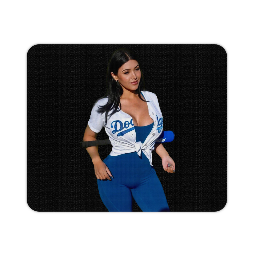  Durable Rubber Mouse Pad With Stitched Edges, Waterproof, Non-Slip Surface, Ultra-Thin Design For Gaming, Office