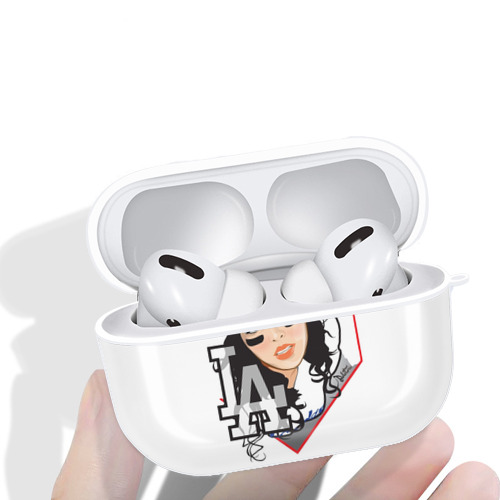  AirPods Pro Hard Case White With Keychain, Durable Flexible PC, Precise Cutouts, Anti-Fingerprint, Yellowing & Scratch Resistant, Full Protection, Washable