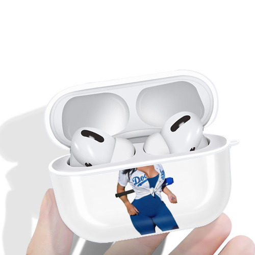  AirPods Pro Hard Case White With Keychain, Durable Flexible PC, Precise Cutouts, Anti-Fingerprint, Yellowing & Scratch Resistant, Full Protection, Washable