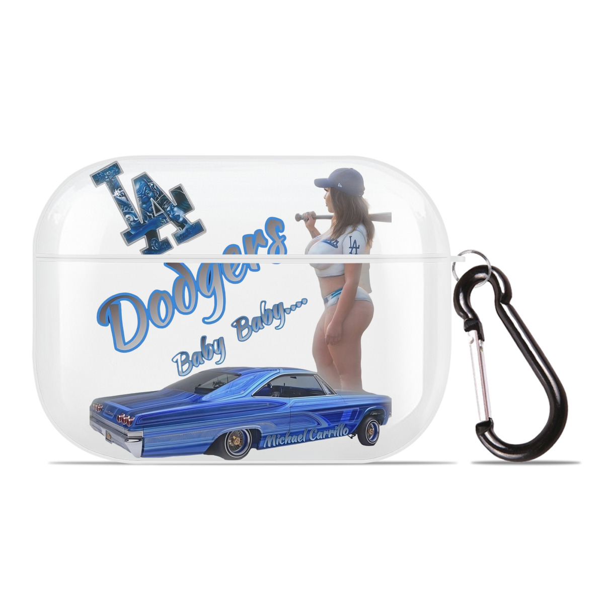  AirPods Pro Hard Case White With Keychain, Durable Flexible PC, Precise Cutouts, Anti-Fingerprint, Yellowing & Scratch Resistant, Full Protection, Washable