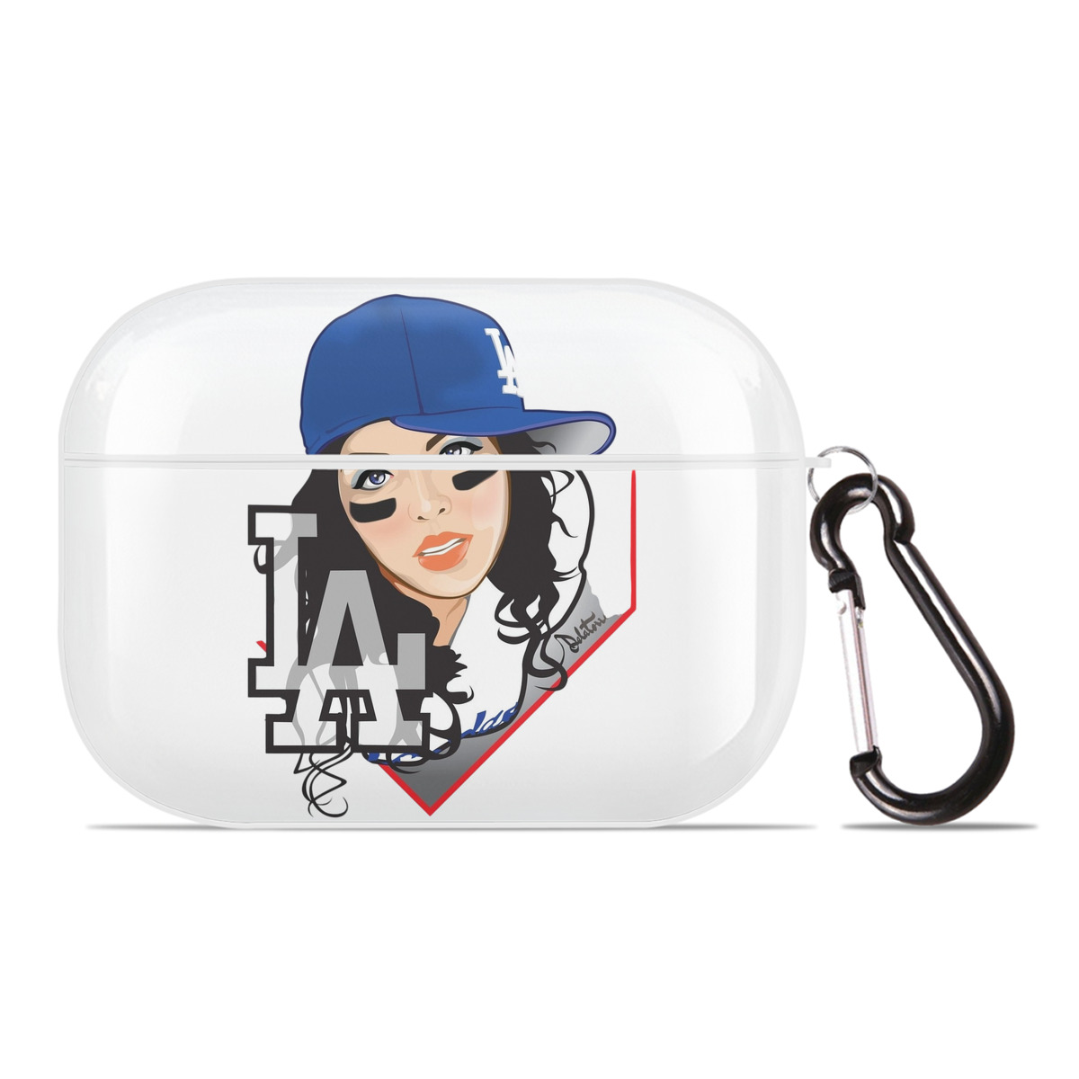  AirPods Pro Hard Case White With Keychain, Durable Flexible PC, Precise Cutouts, Anti-Fingerprint, Yellowing & Scratch Resistant, Full Protection, Washable