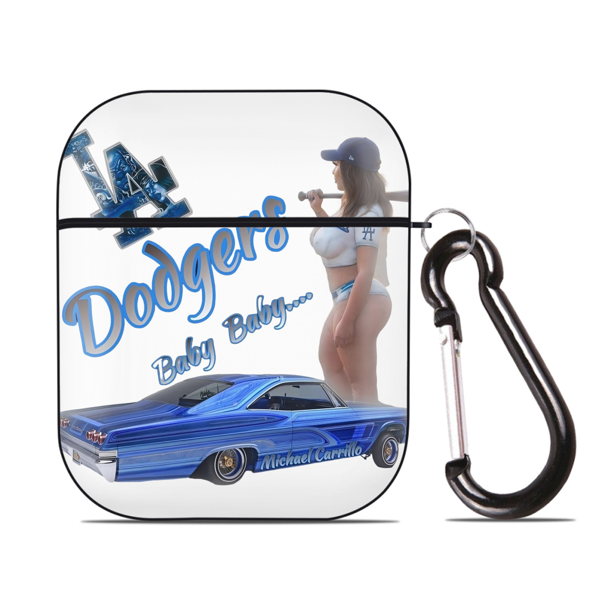  AirPods 2 Case Hard Shell Black, Flexible PC Material, Precise Cutouts, Full Protection, Anti-Fingerprint, Washable, Includes Keychain – Durable & Slim Design