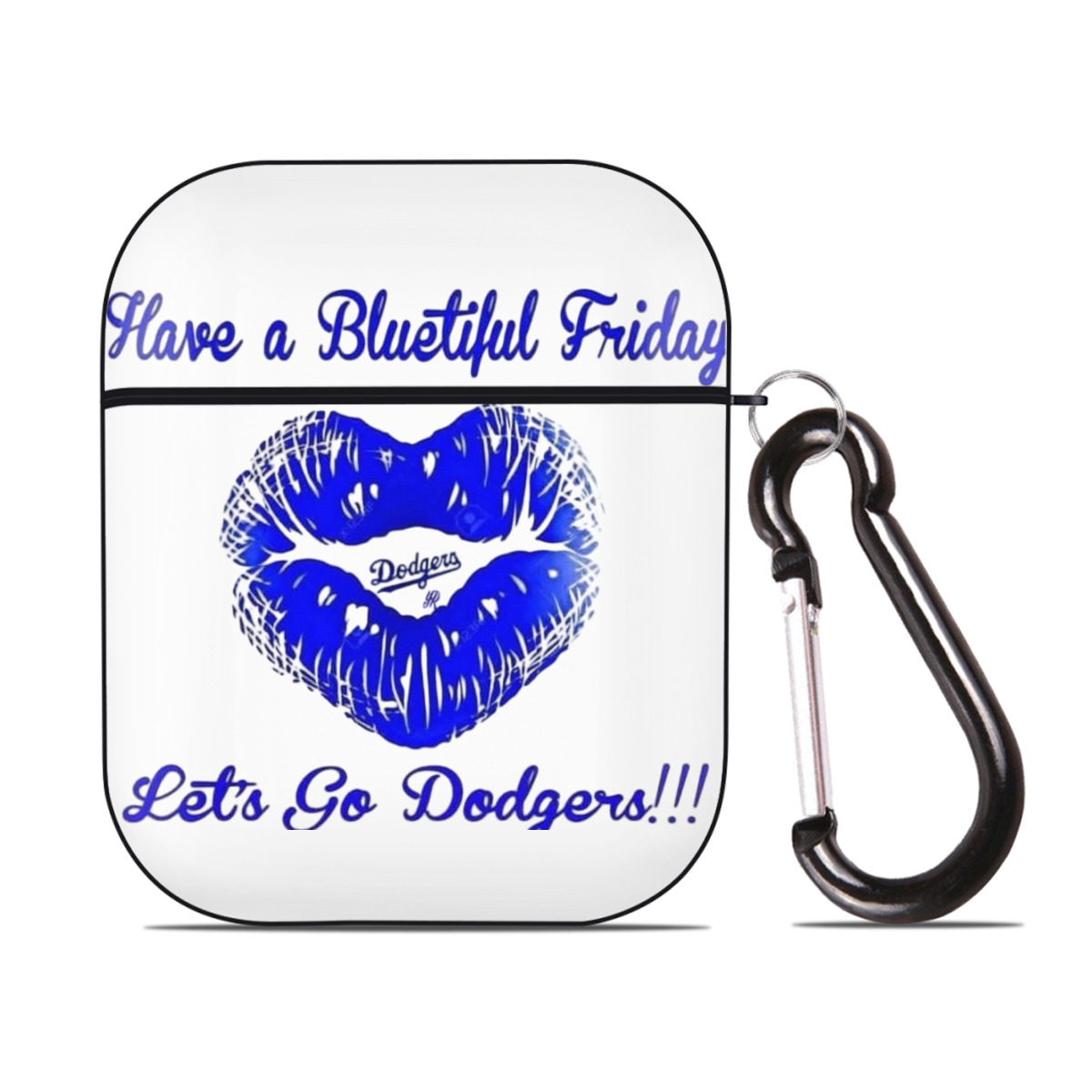  AirPods 2 Case Hard Shell Black, Flexible PC Material, Precise Cutouts, Full Protection, Anti-Fingerprint, Washable, Includes Keychain – Durable & Slim Design