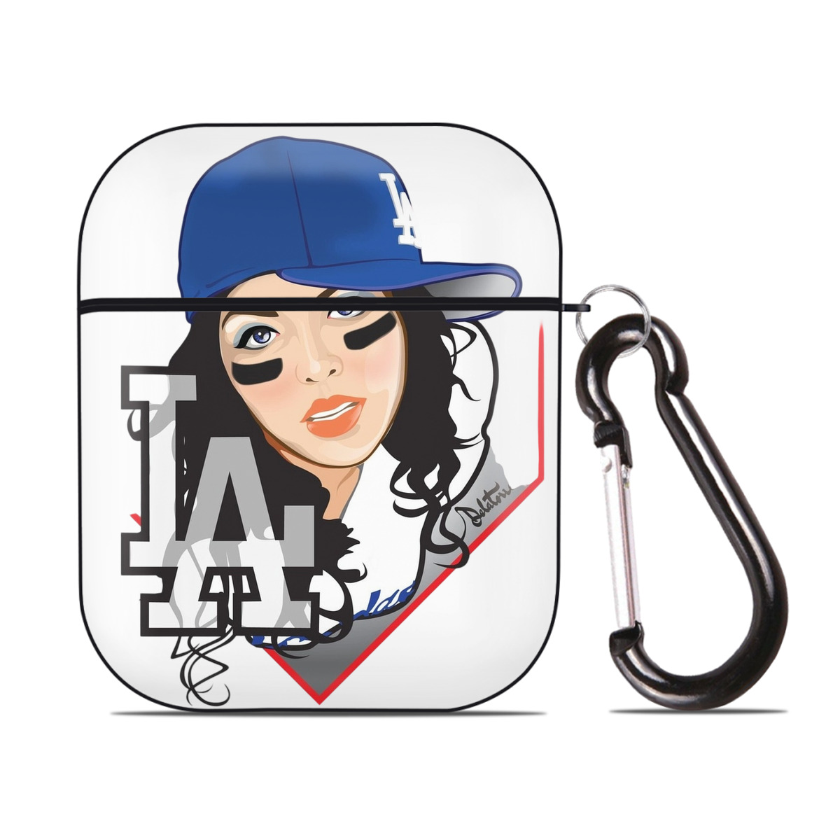  AirPods 2 Case Hard Shell Black, Flexible PC Material, Precise Cutouts, Full Protection, Anti-Fingerprint, Washable, Includes Keychain – Durable & Slim Design