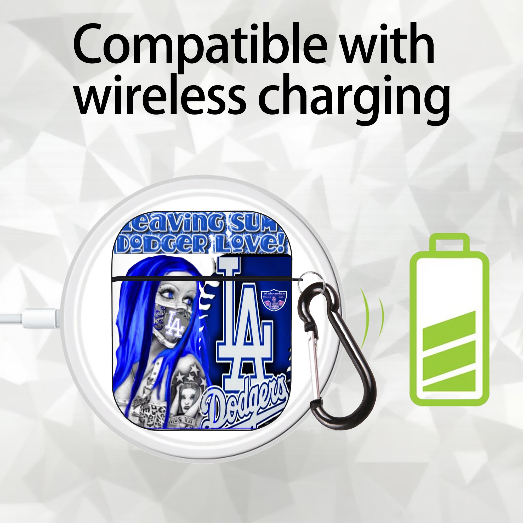  AirPods 2 Case Hard Shell Black, Flexible PC Material, Precise Cutouts, Full Protection, Anti-Fingerprint, Washable, Includes Keychain – Durable & Slim Design