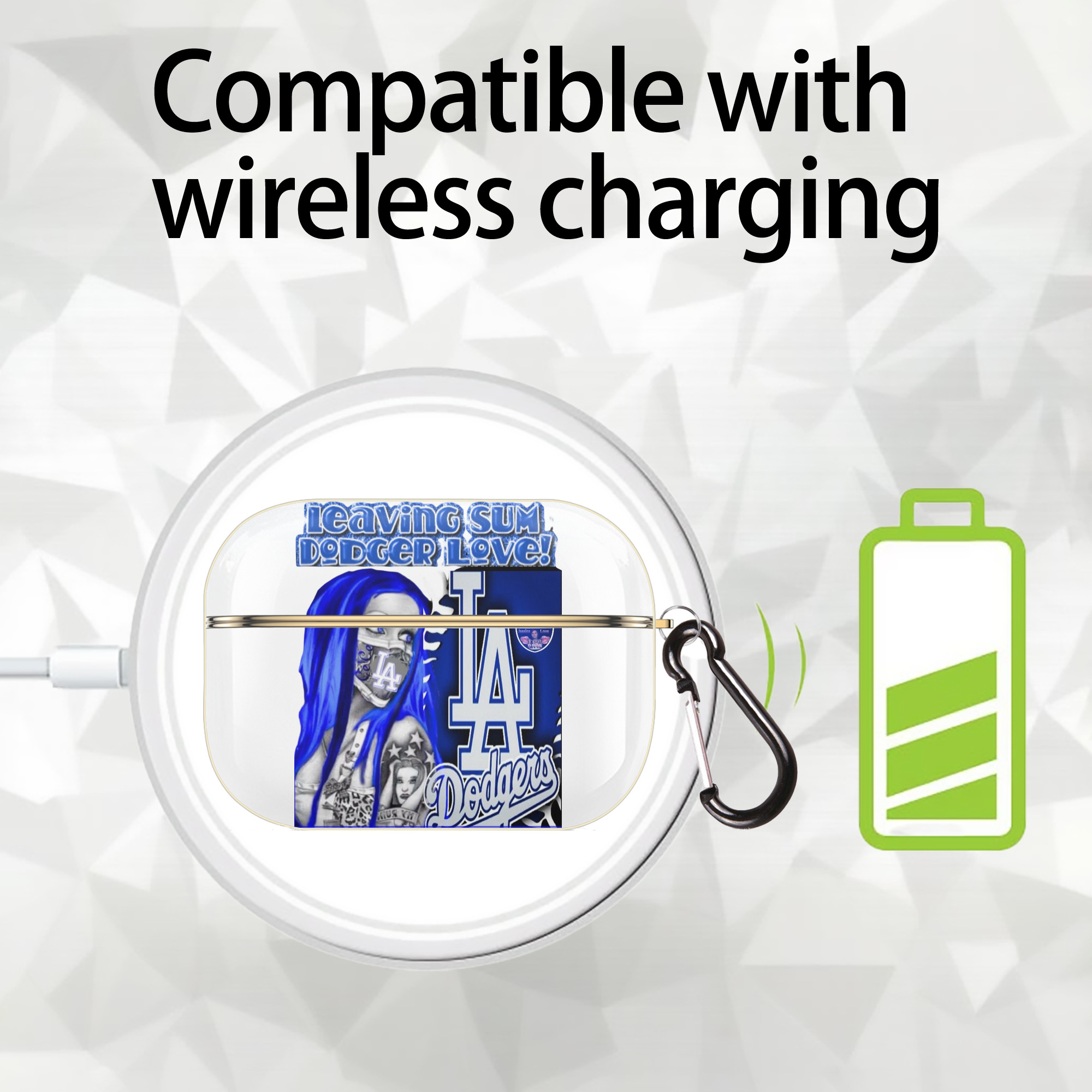  Luxury Gold AirPods Pro Case With Keychain, Flexible PC Material, Full Protection, Precise Cutouts, Anti-Fingerprint, Washable, Durable Design