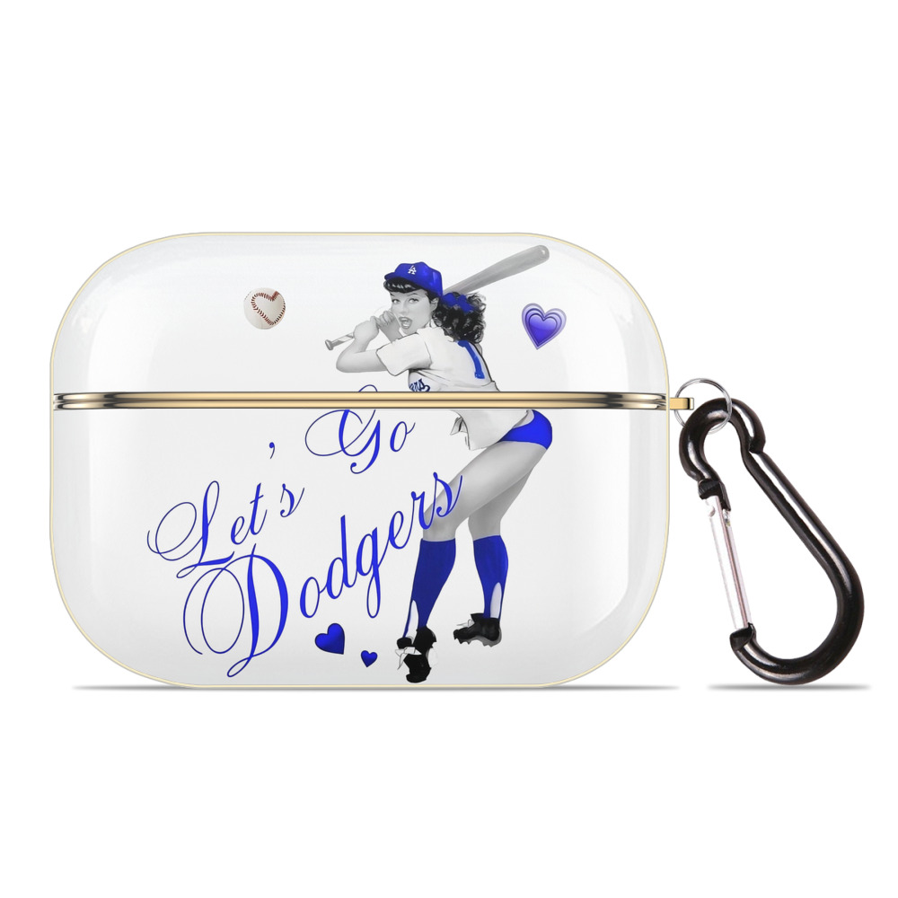  Luxury Gold AirPods Pro Case With Keychain, Flexible PC Material, Full Protection, Precise Cutouts, Anti-Fingerprint, Washable, Durable Design