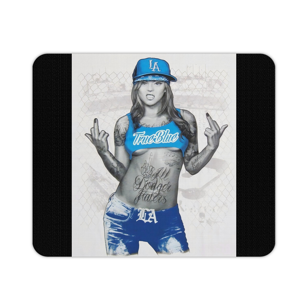  Durable Rubber Mouse Pad With Stitched Edges, Waterproof, Non-Slip Surface, Ultra-Thin Design For Gaming, Office