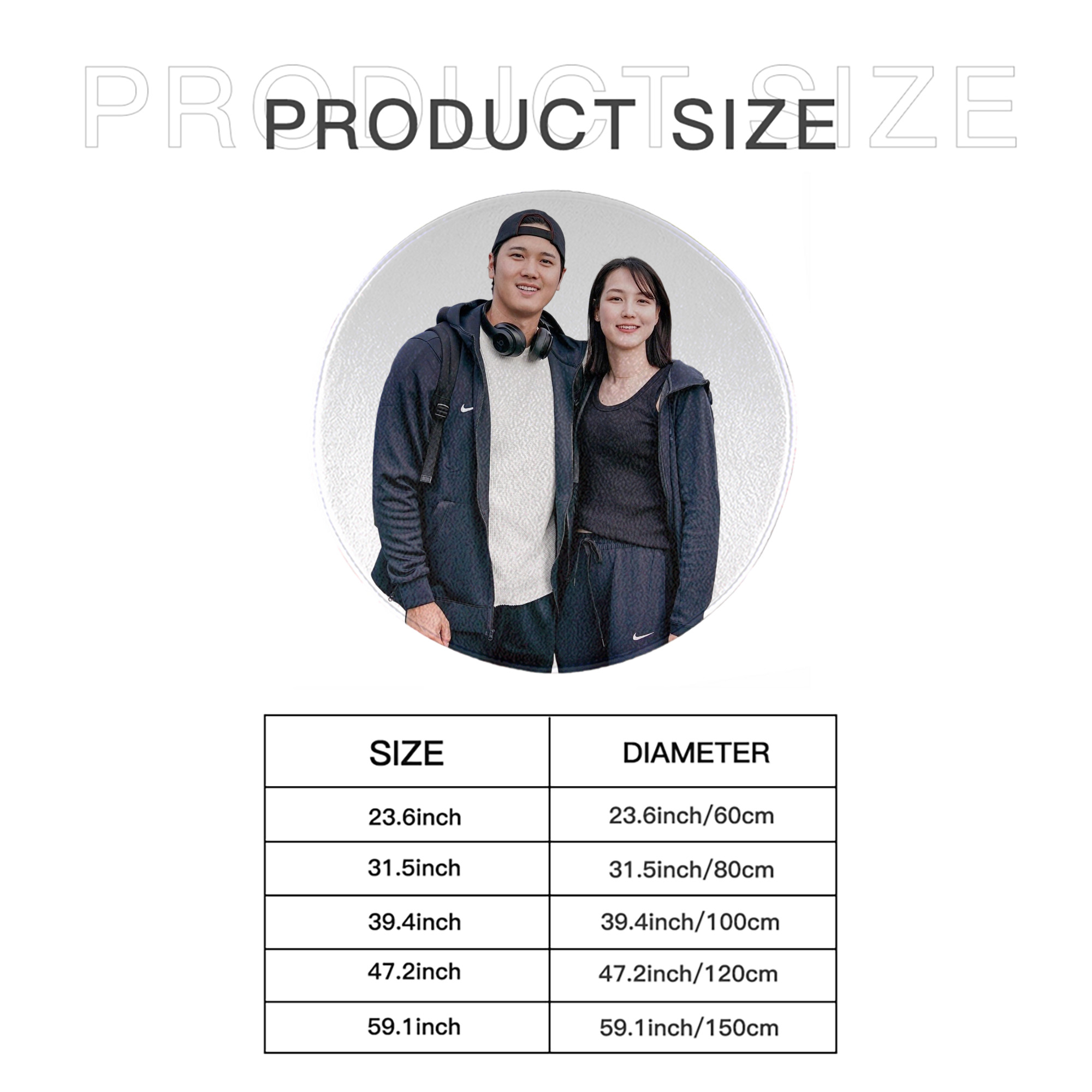  Round Floor Mat – Soft Flannel & High-Density Sponge Core – Non-Slip Dot Backing – Durable Stitched Edges – Quick-Dry & Breathable – Perfect For Home, Bathroom & Living Room