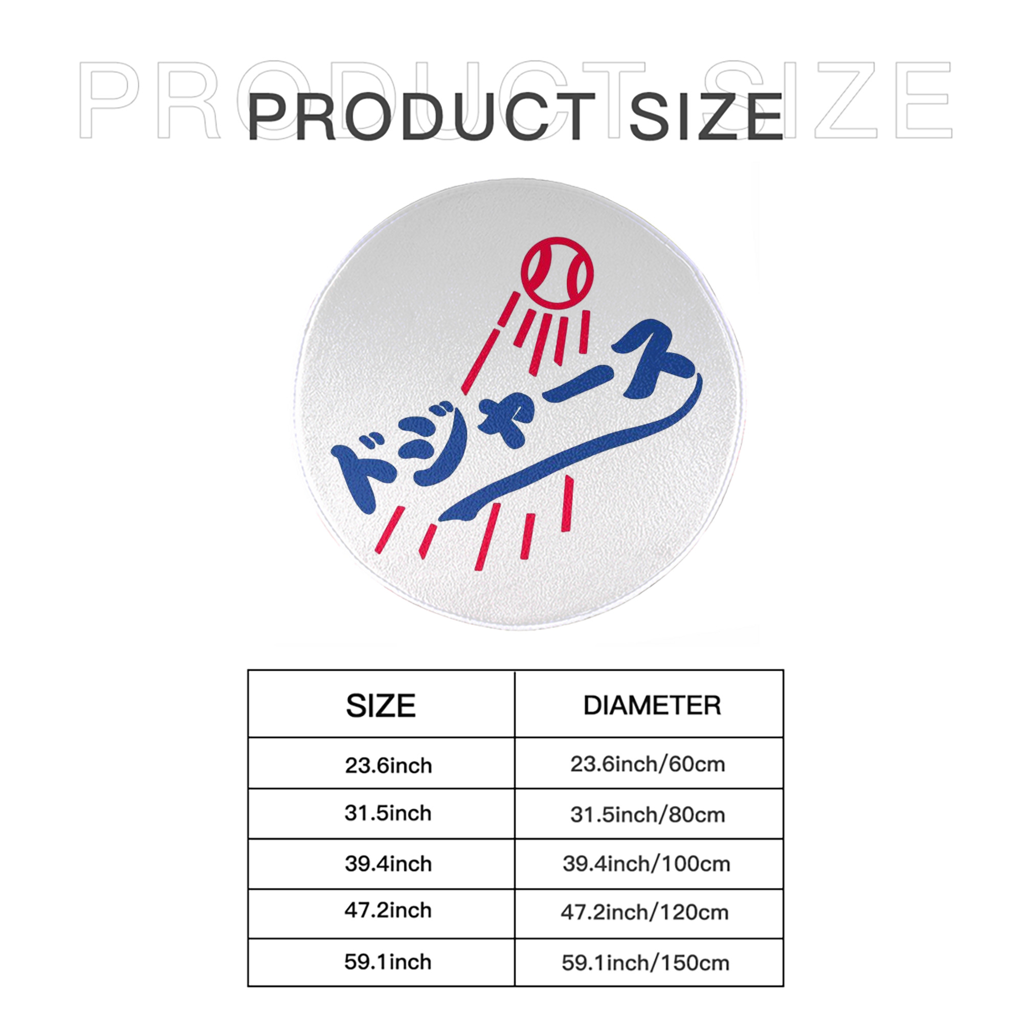  Round Floor Mat – Soft Flannel & High-Density Sponge Core – Non-Slip Dot Backing – Durable Stitched Edges – Quick-Dry & Breathable – Perfect For Home, Bathroom & Living Room