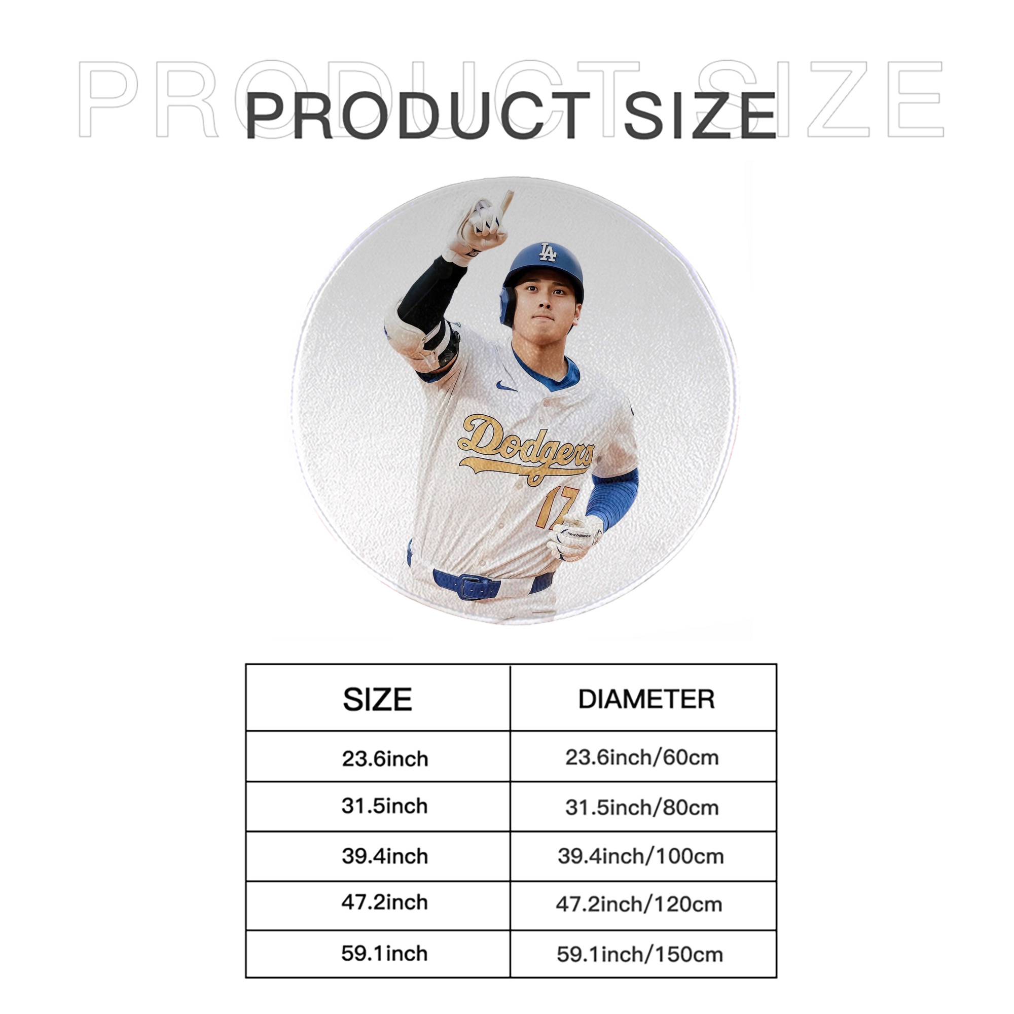  Round Floor Mat – Soft Flannel & High-Density Sponge Core – Non-Slip Dot Backing – Durable Stitched Edges – Quick-Dry & Breathable – Perfect For Home, Bathroom & Living Room