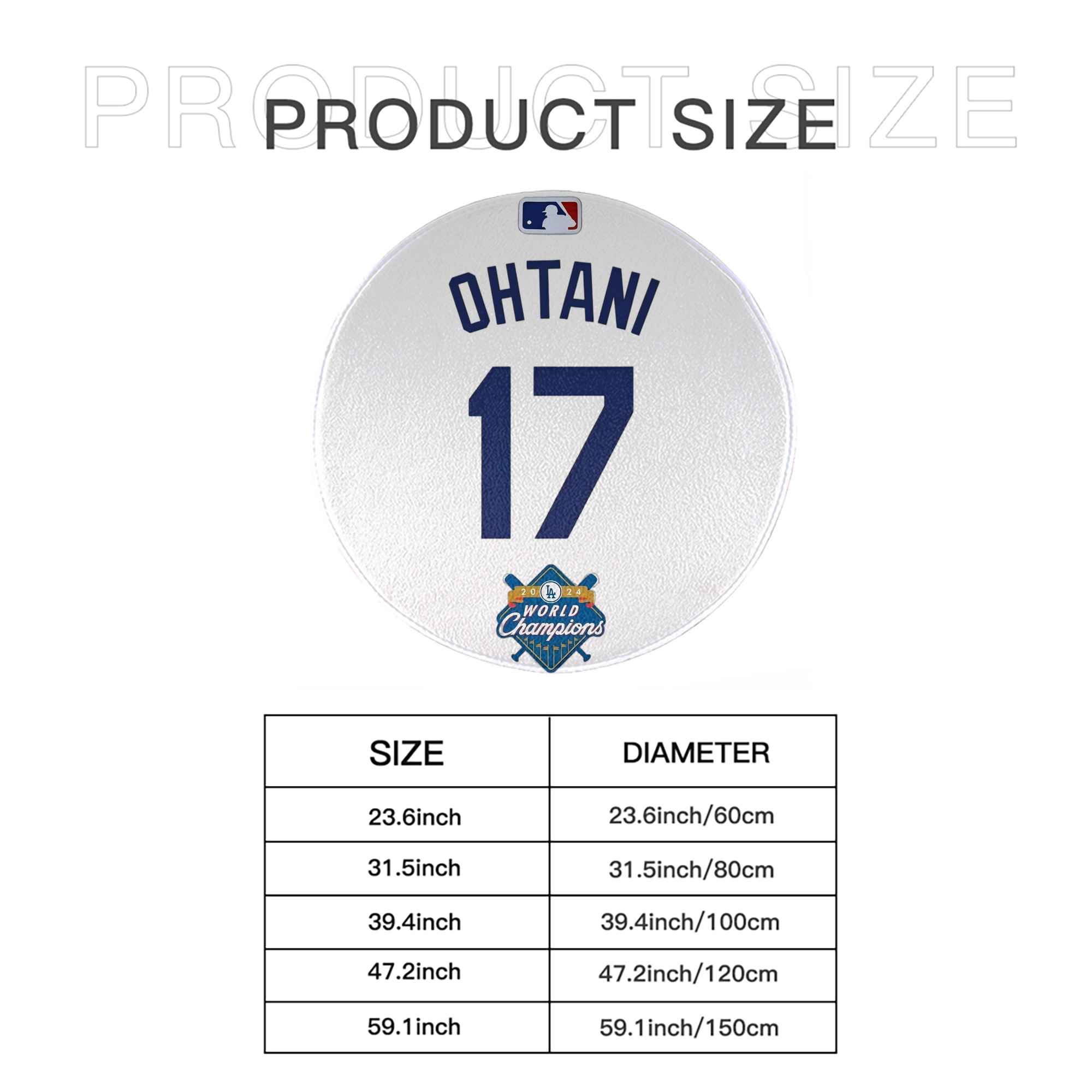  Round Floor Mat – Soft Flannel & High-Density Sponge Core – Non-Slip Dot Backing – Durable Stitched Edges – Quick-Dry & Breathable – Perfect For Home, Bathroom & Living Room