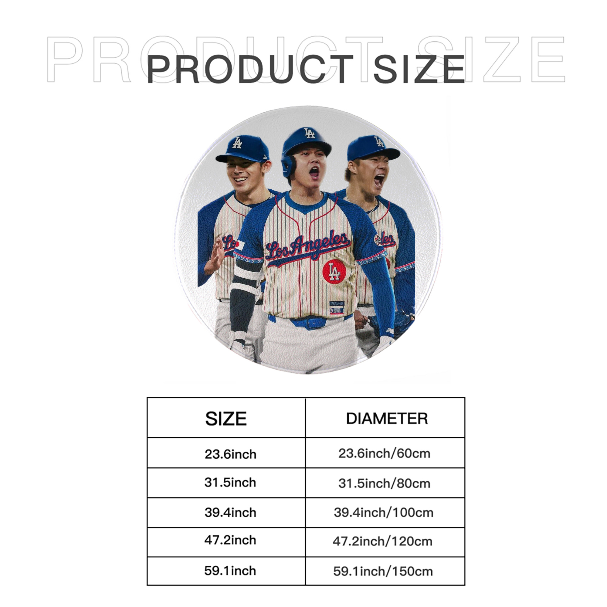  Round Floor Mat – Soft Flannel & High-Density Sponge Core – Non-Slip Dot Backing – Durable Stitched Edges – Quick-Dry & Breathable – Perfect For Home, Bathroom & Living Room