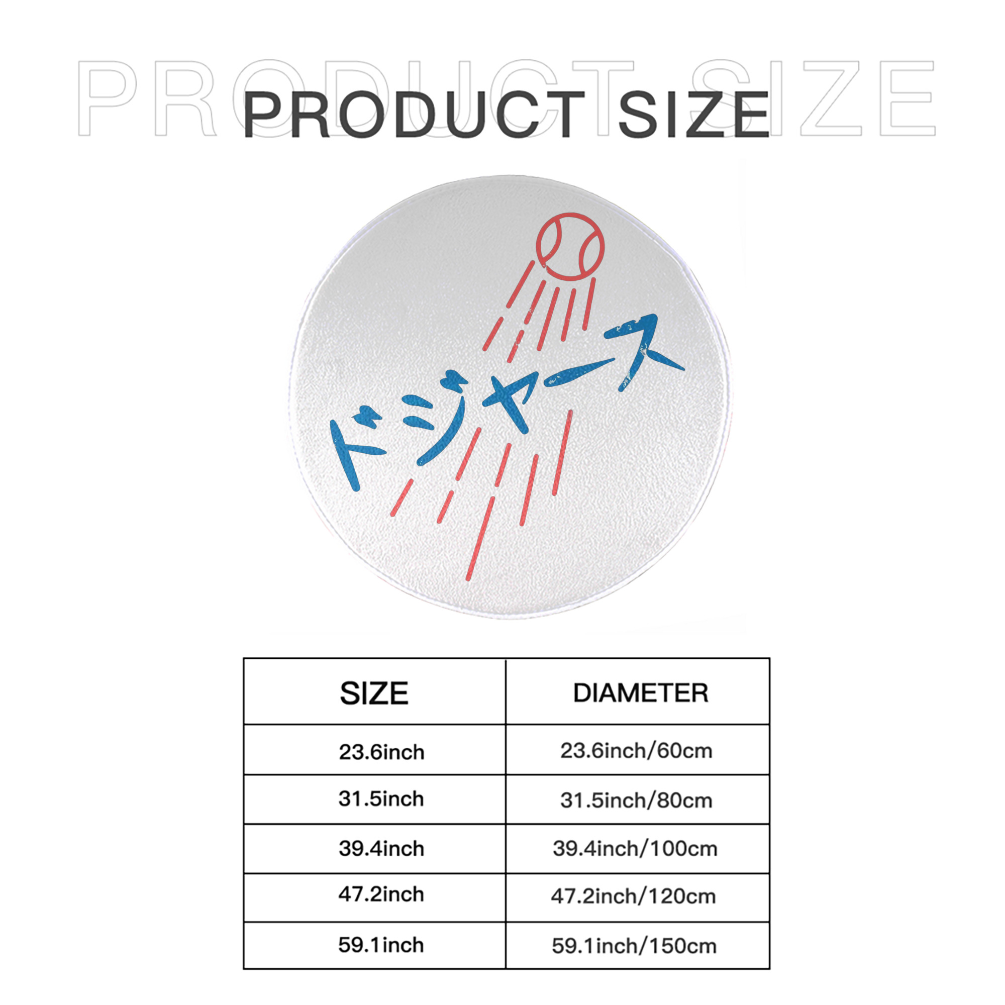  Round Floor Mat – Soft Flannel & High-Density Sponge Core – Non-Slip Dot Backing – Durable Stitched Edges – Quick-Dry & Breathable – Perfect For Home, Bathroom & Living Room