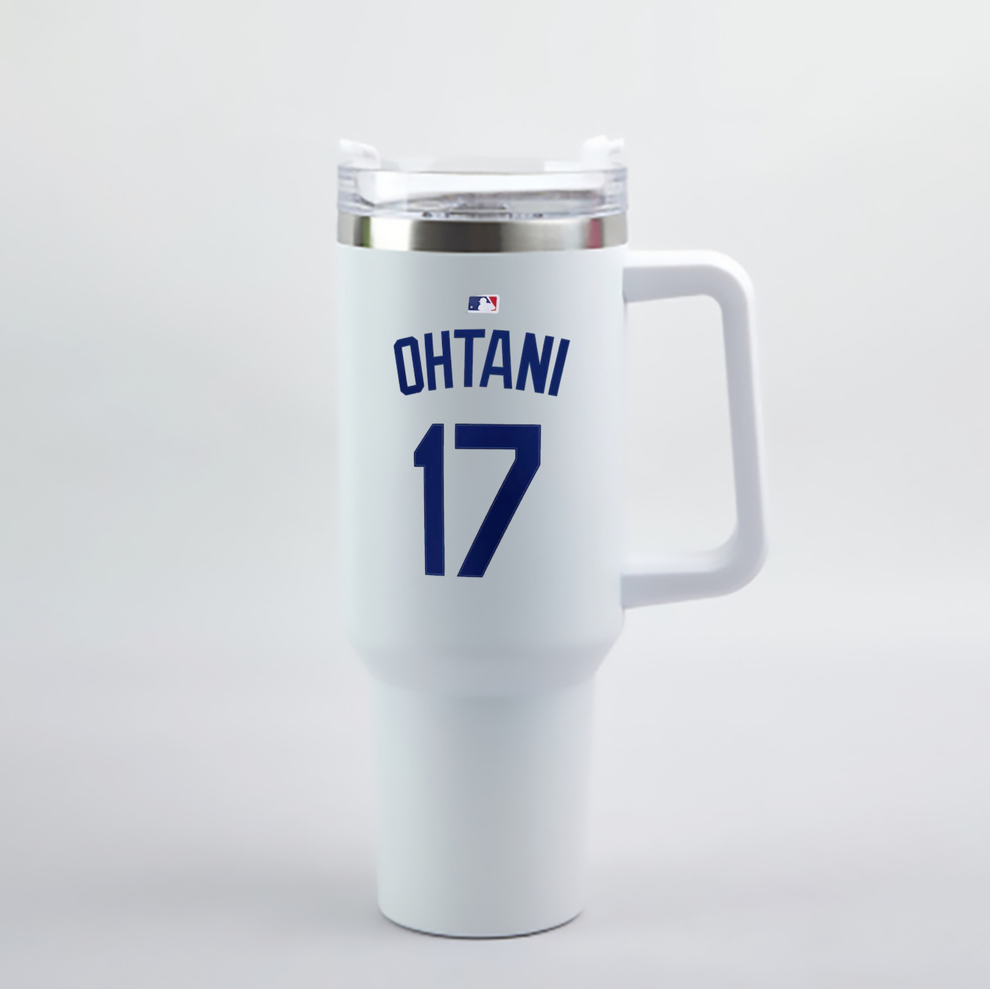  40oz Handle Car Cup With Crystal Sticker Design – Durable Stainless Steel Travel Mug With Reusable Straw – Double Wall Insulated